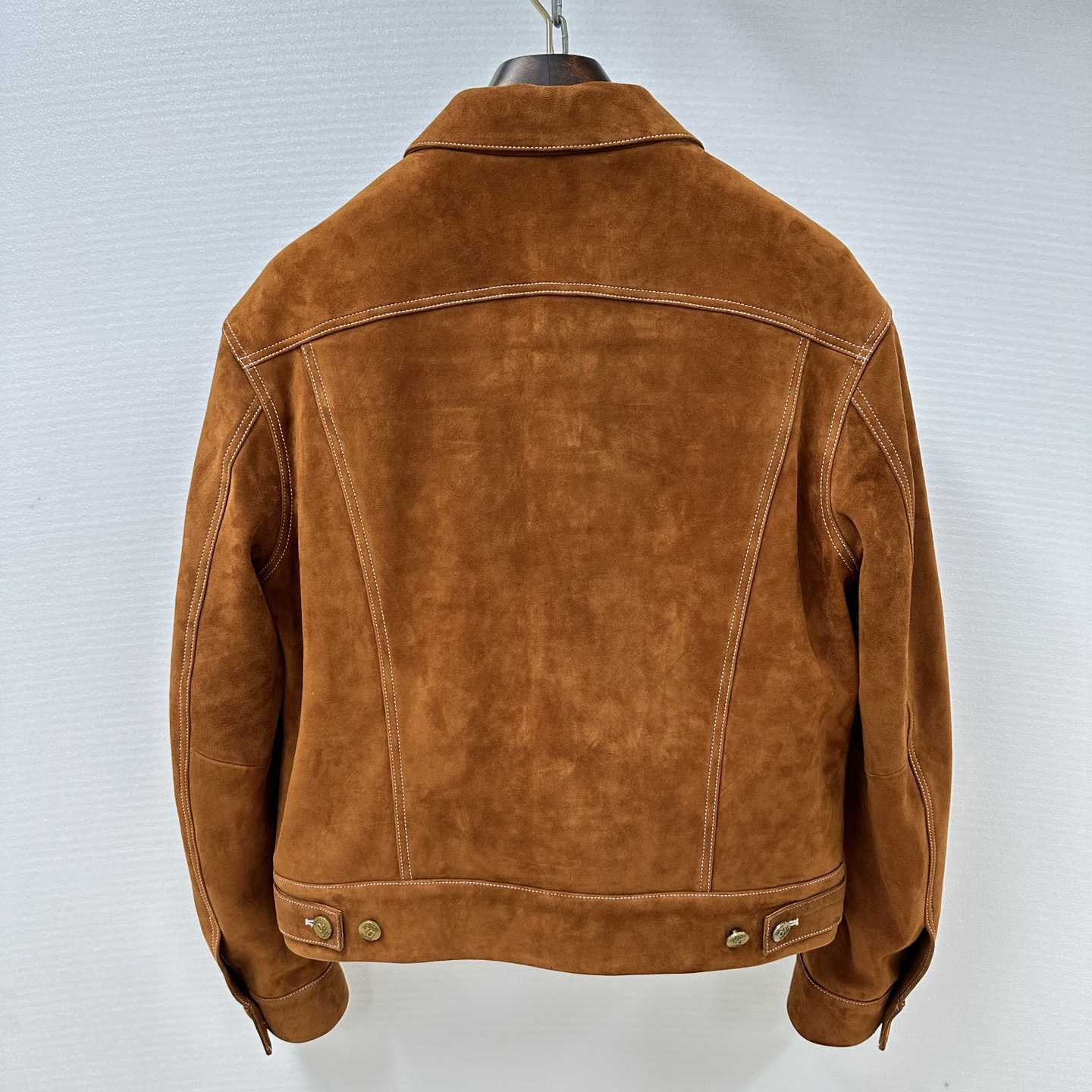 Dsquared2 Leather L.A. Jean Jacket - DopestKickz