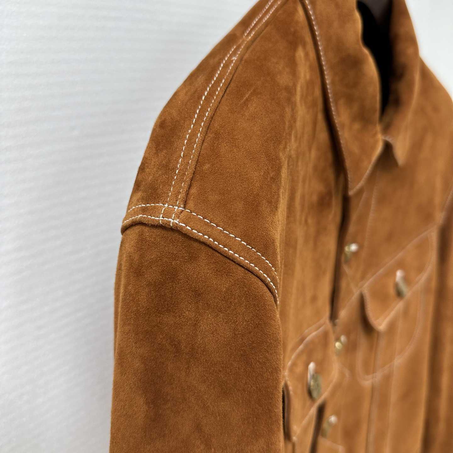 Dsquared2 Leather L.A. Jean Jacket - DopestKickz