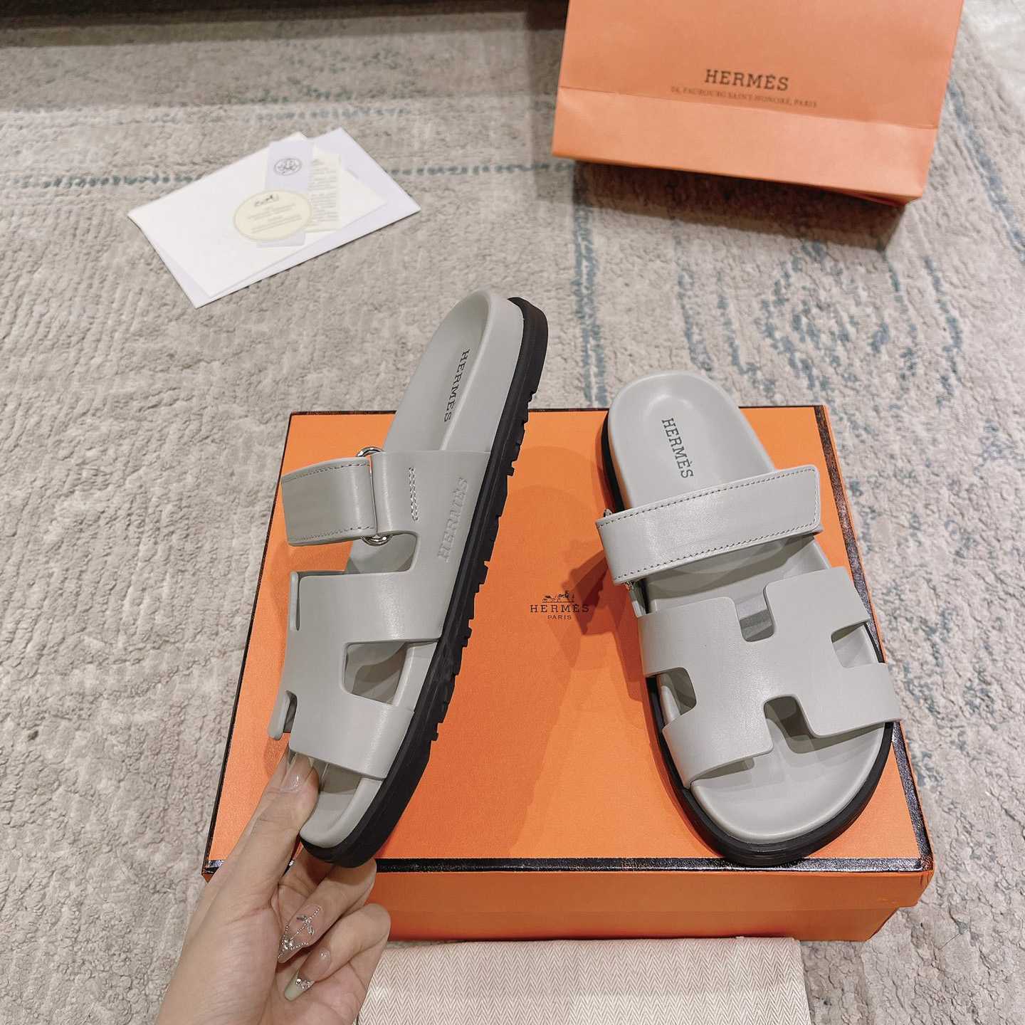 Hermes Chypre Sandal - DopestKickz