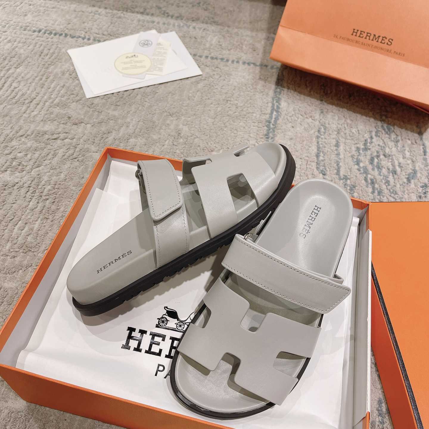 Hermes Chypre Sandal - DopestKickz