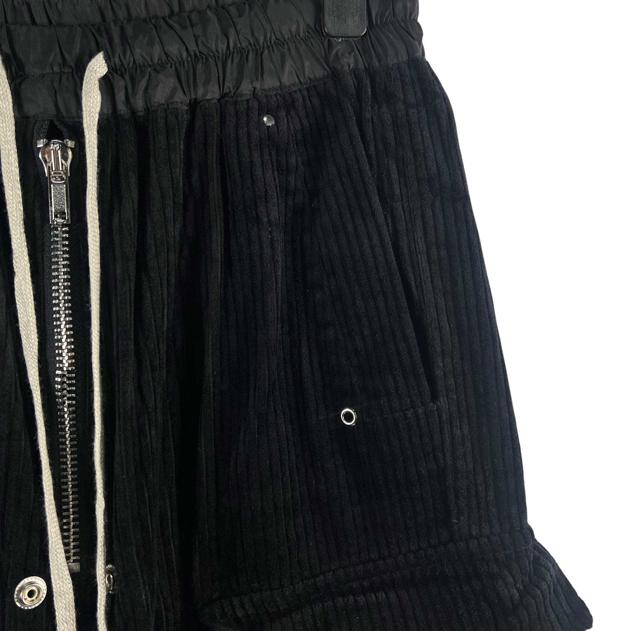 Rick Owens Black Double Jumbo Belas Cargo Pants - DopestKickz