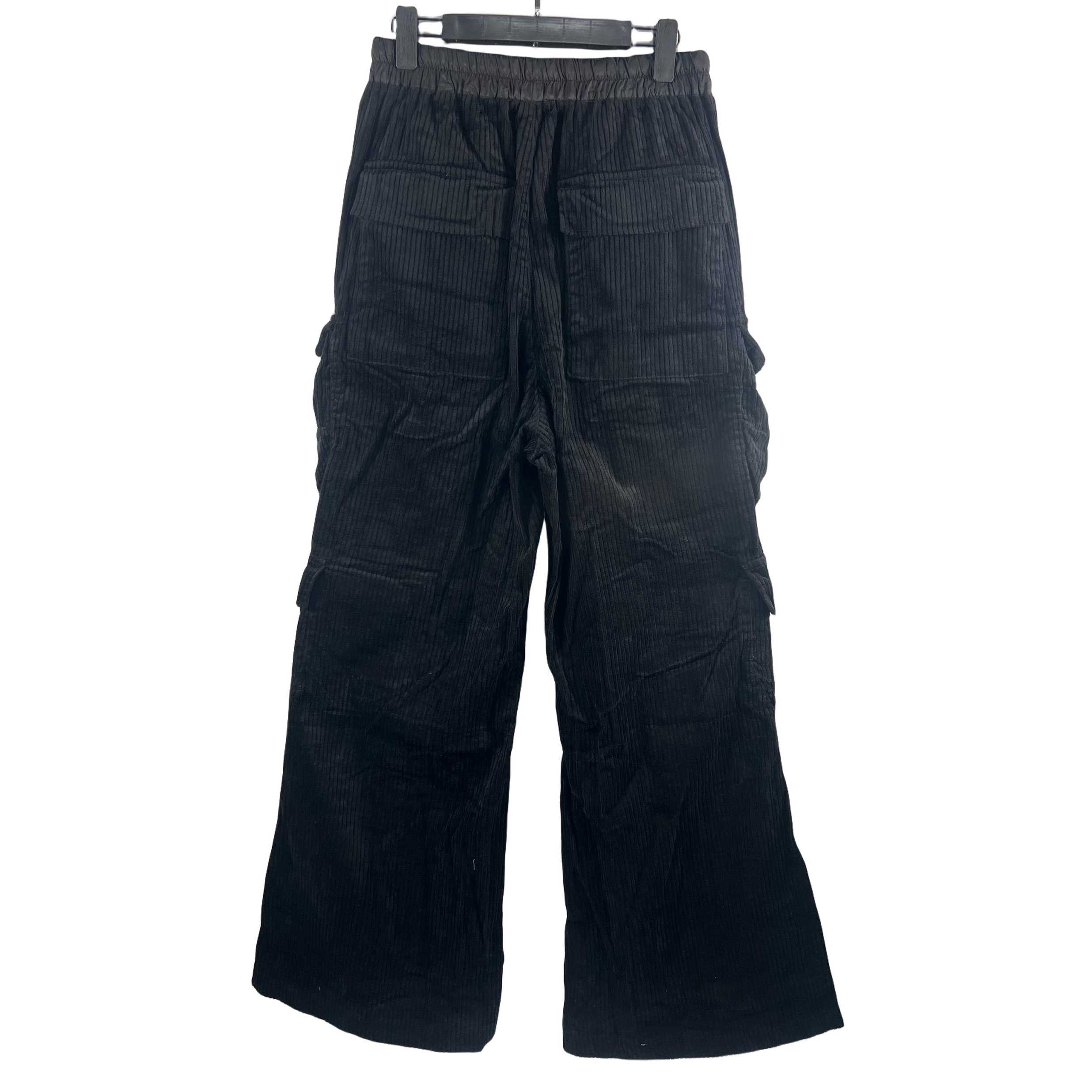 Rick Owens Black Double Jumbo Belas Cargo Pants - DopestKickz