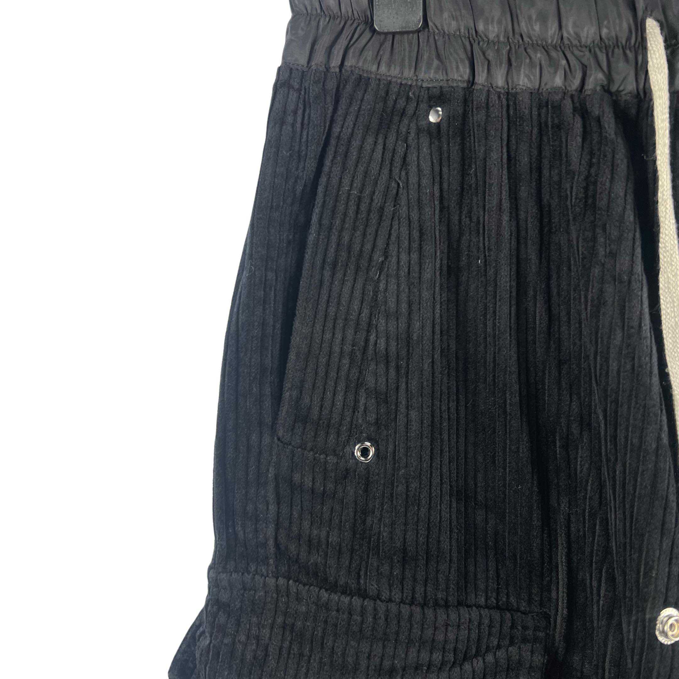 Rick Owens Black Double Jumbo Belas Cargo Pants - DopestKickz