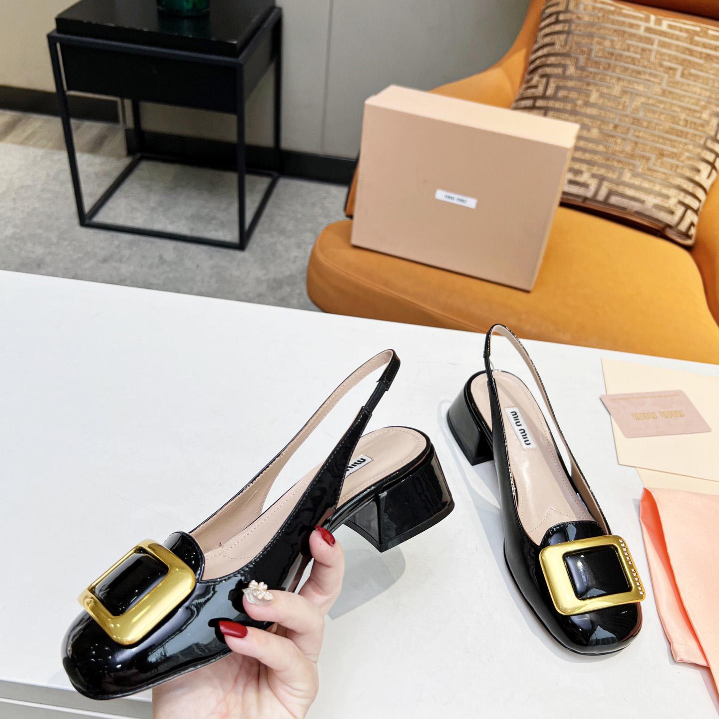 Miu Miu Patent Leather Pumps - DopestKickz