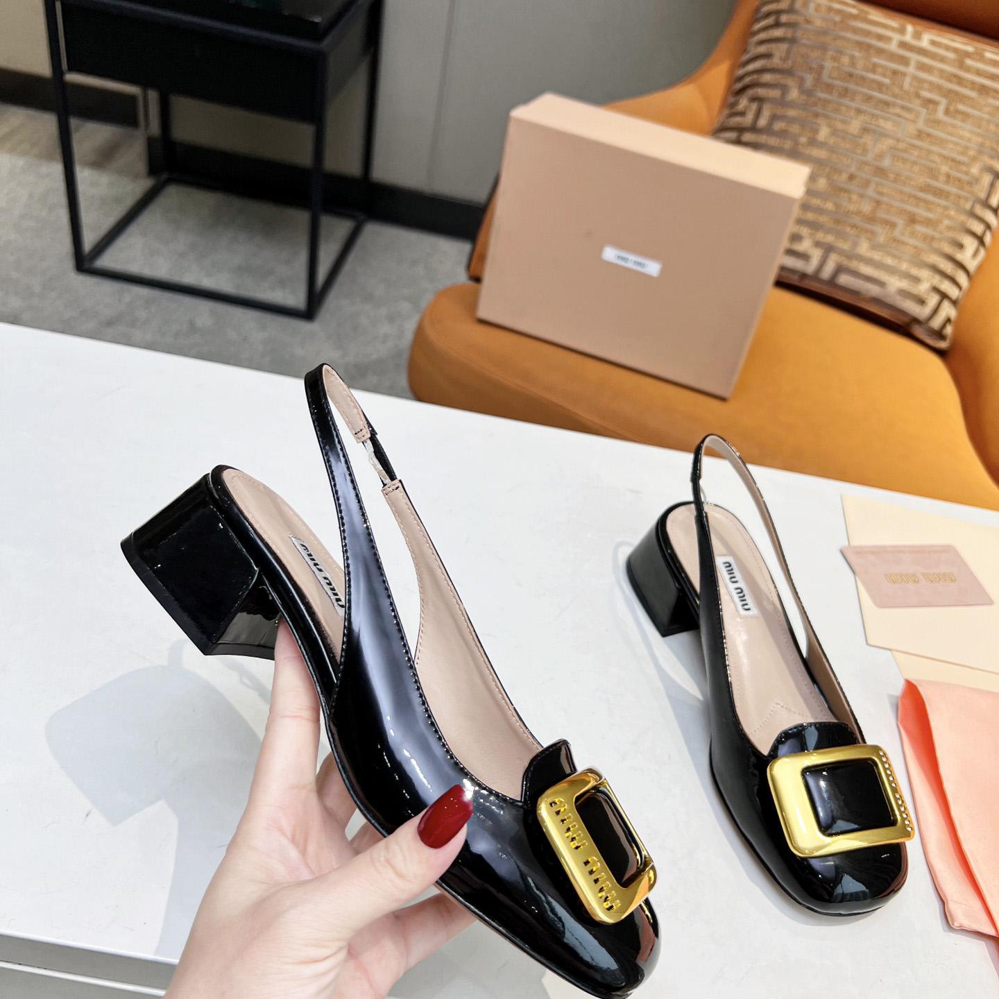 Miu Miu Patent Leather Pumps - DopestKickz