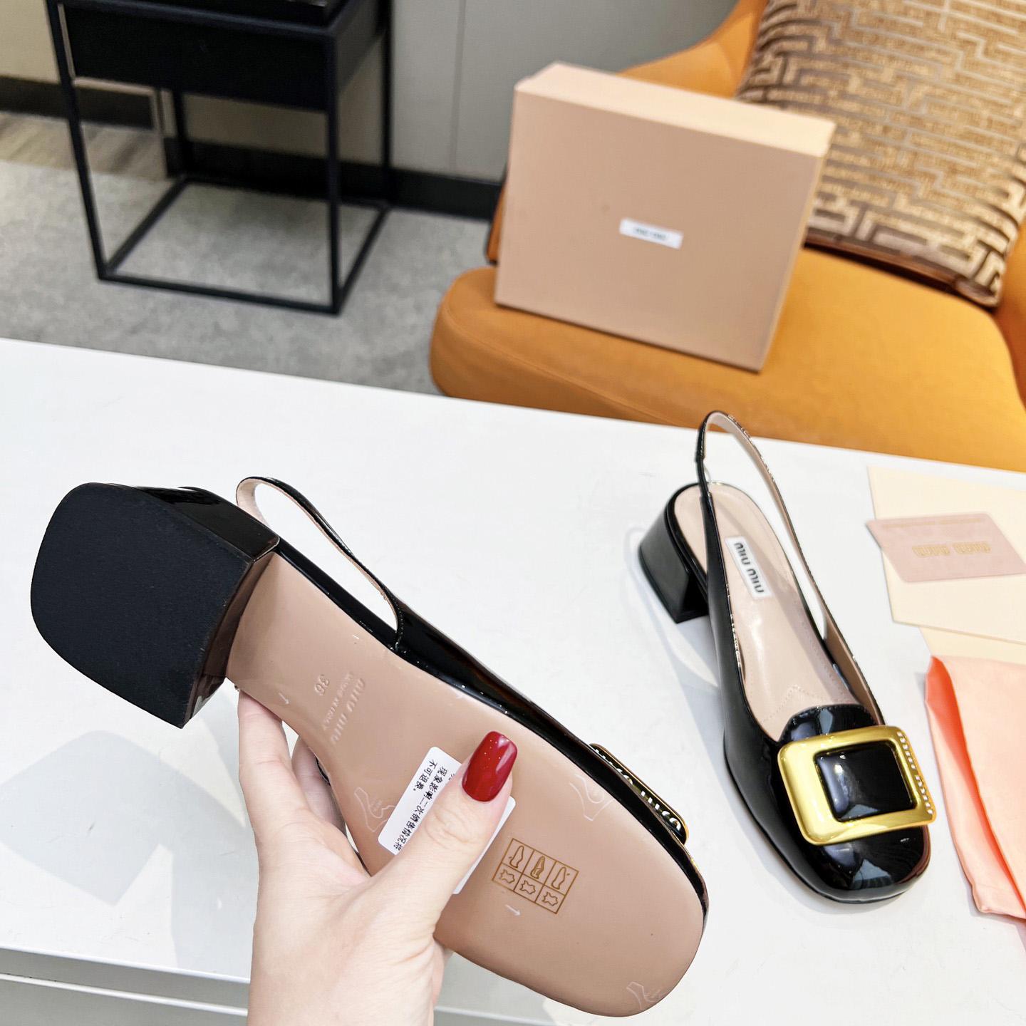 Miu Miu Patent Leather Pumps - DopestKickz