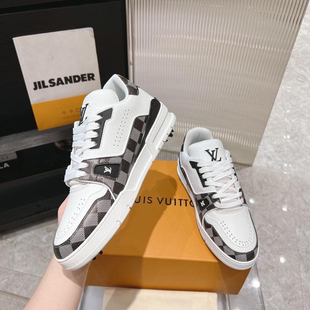 Louis Vuitton LV Trainer Sneaker    - DopestKickz