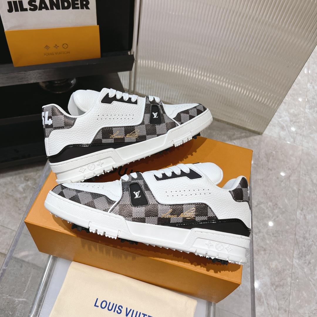 Louis Vuitton LV Trainer Sneaker    - DopestKickz