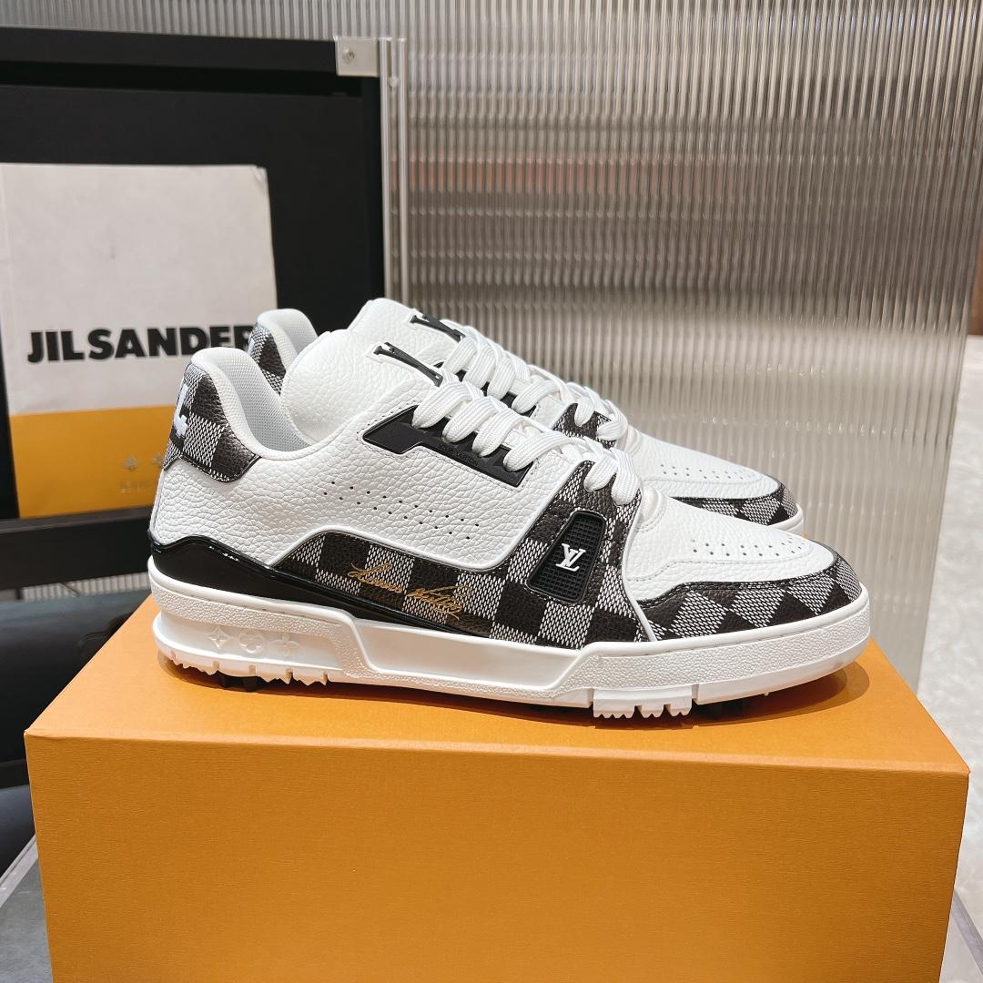 Louis Vuitton LV Trainer Sneaker    - DopestKickz