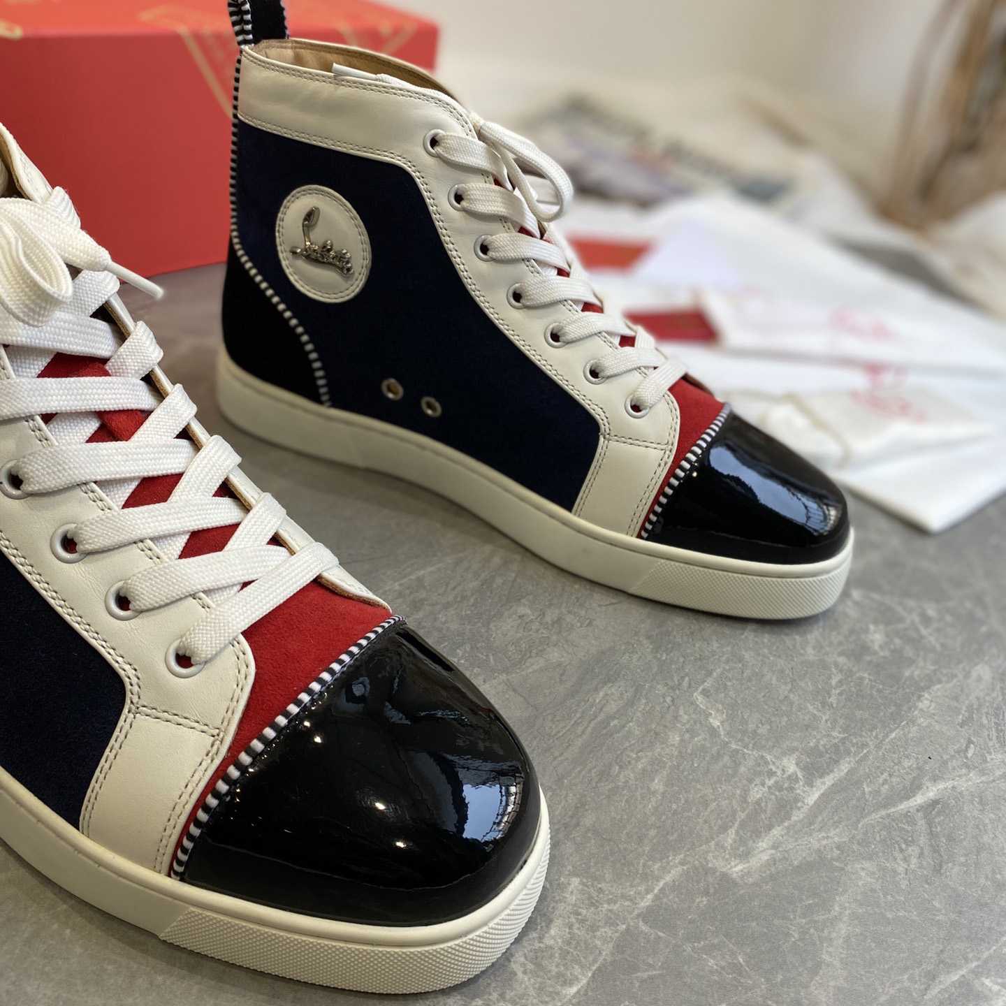 Christian Louboutin High-top Sneakers  - DopestKickz