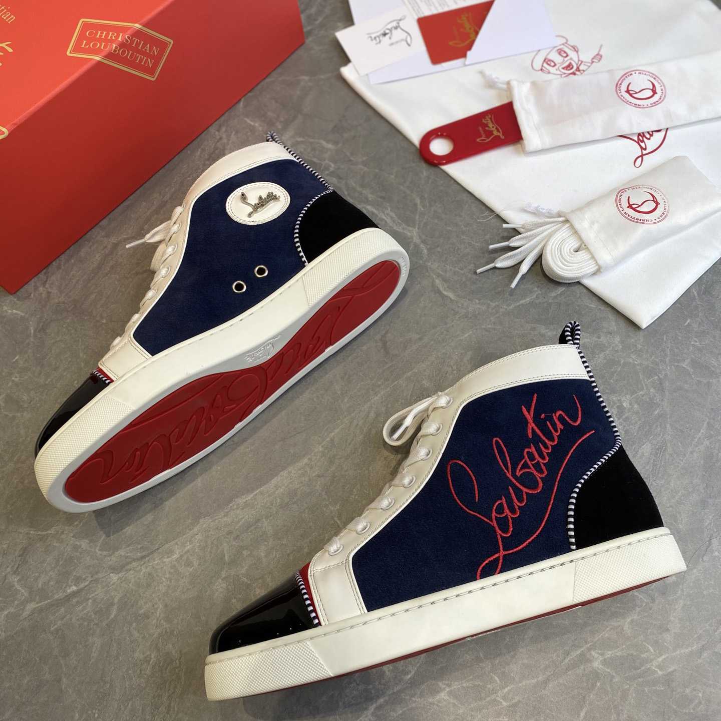 Christian Louboutin High-top Sneakers  - DopestKickz