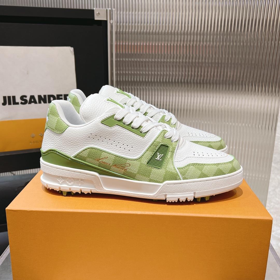 Louis Vuitton LV Trainer Sneaker    - DopestKickz