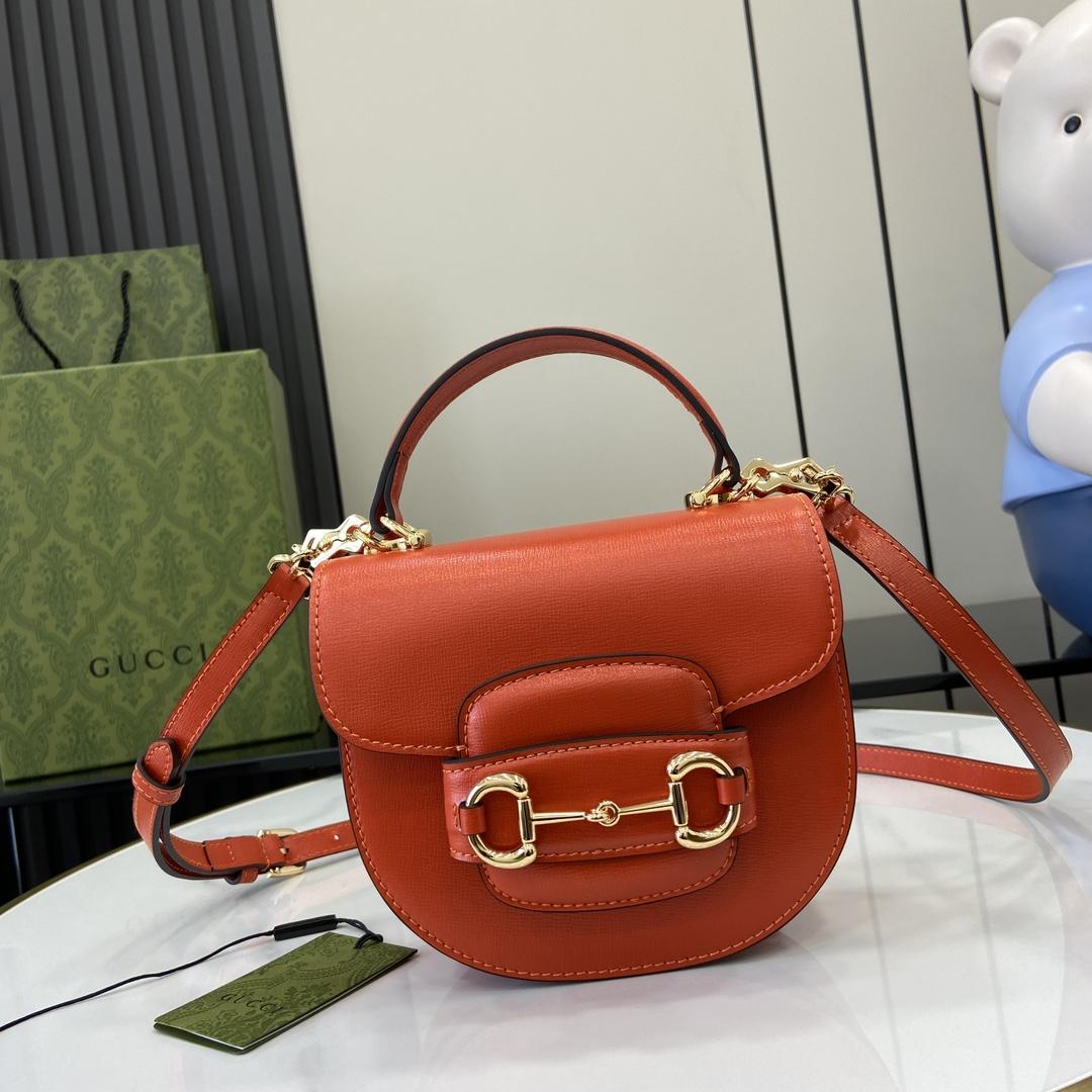 Gucci Horsebit 1955 Mini Top Handle Bag - DopestKickz