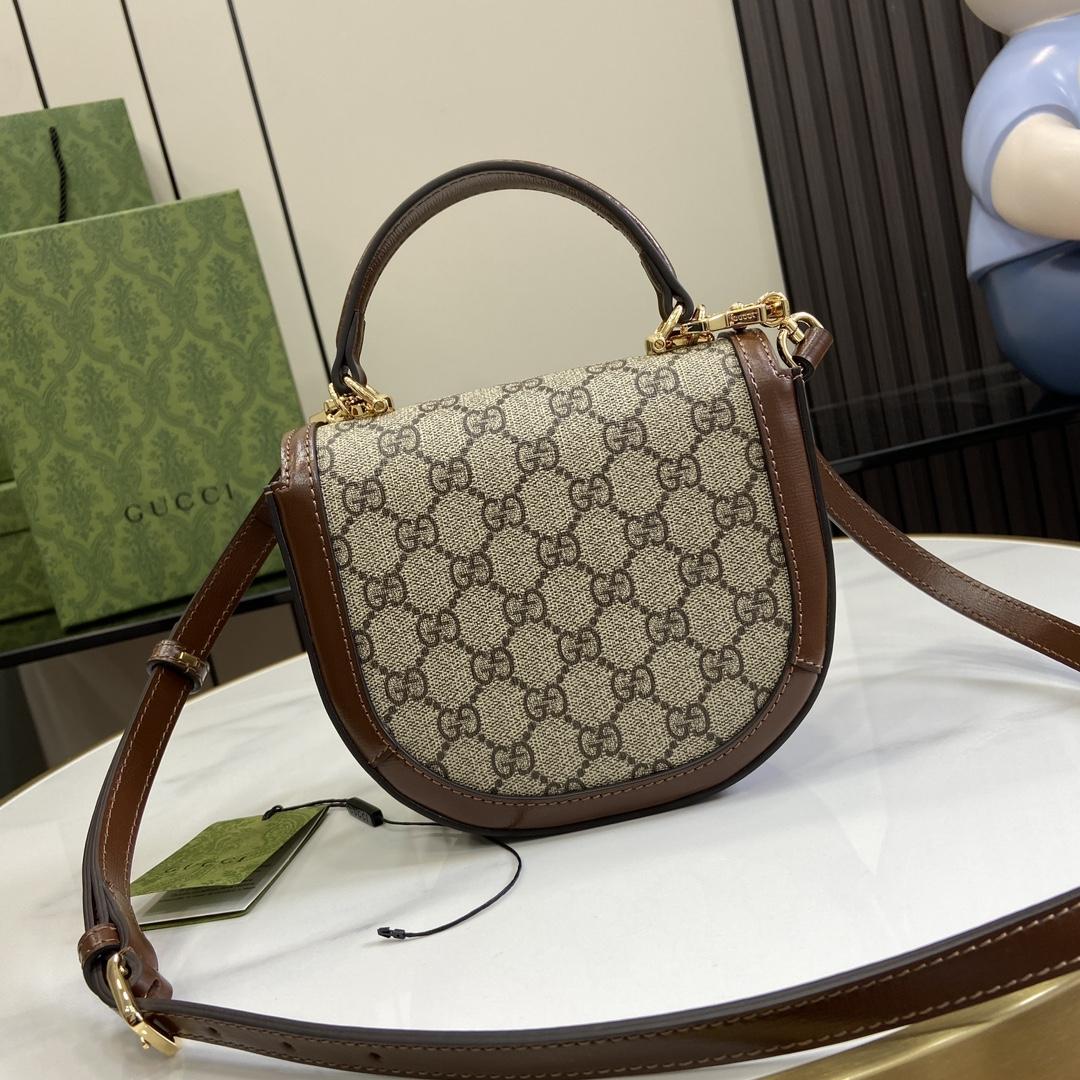 Gucci Horsebit 1955 Mini Top Handle Bag - DopestKickz