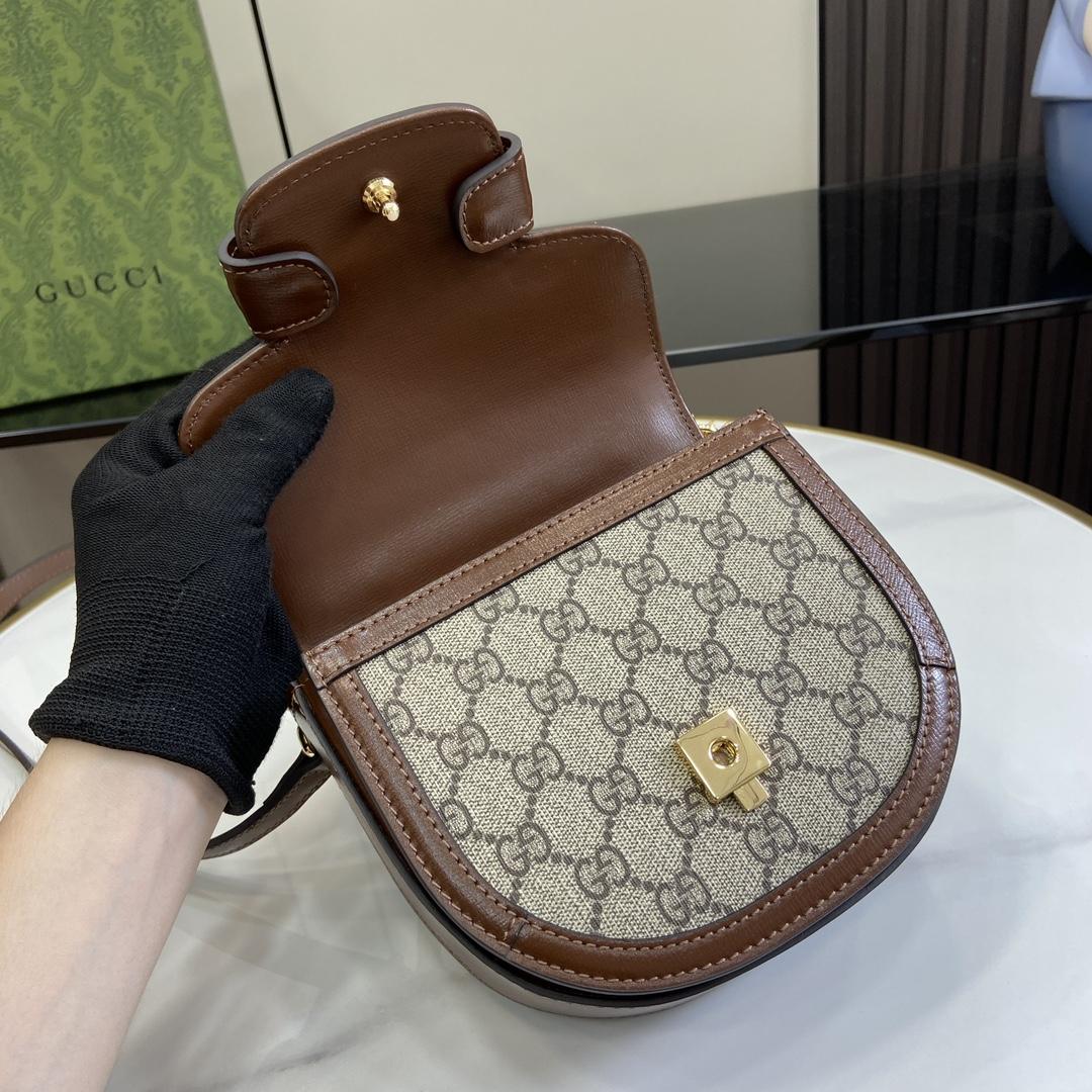 Gucci Horsebit 1955 Mini Top Handle Bag - DopestKickz