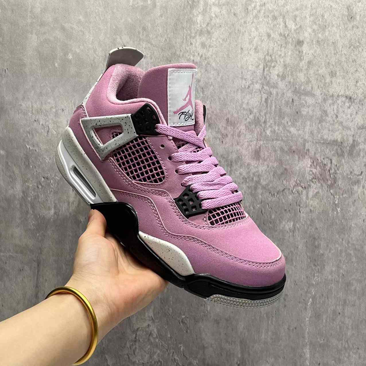 Jordan 4 “Orchid” Sneakers     AQ9129-501 - DopestKickz