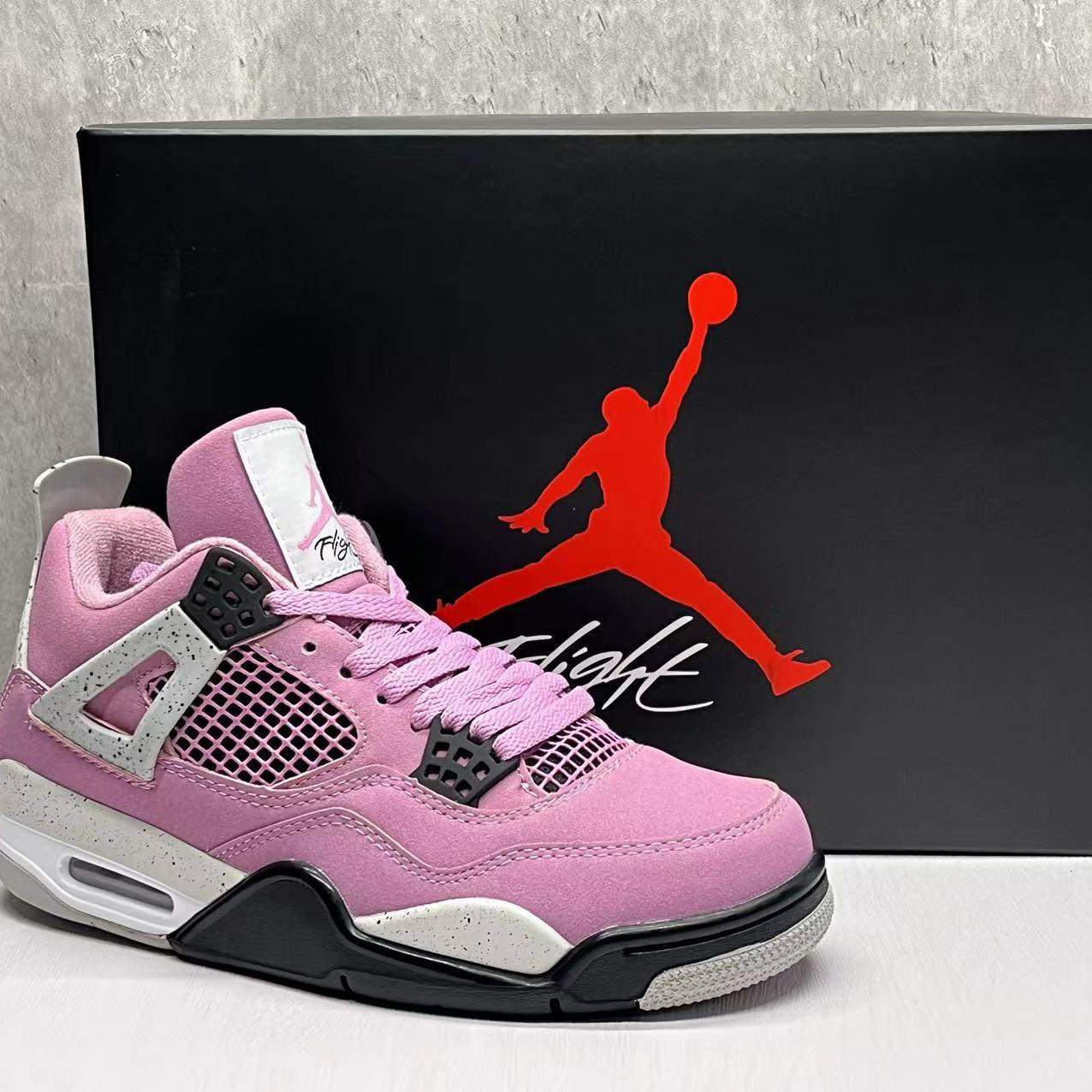 Jordan 4 “Orchid” Sneakers     AQ9129-501 - DopestKickz