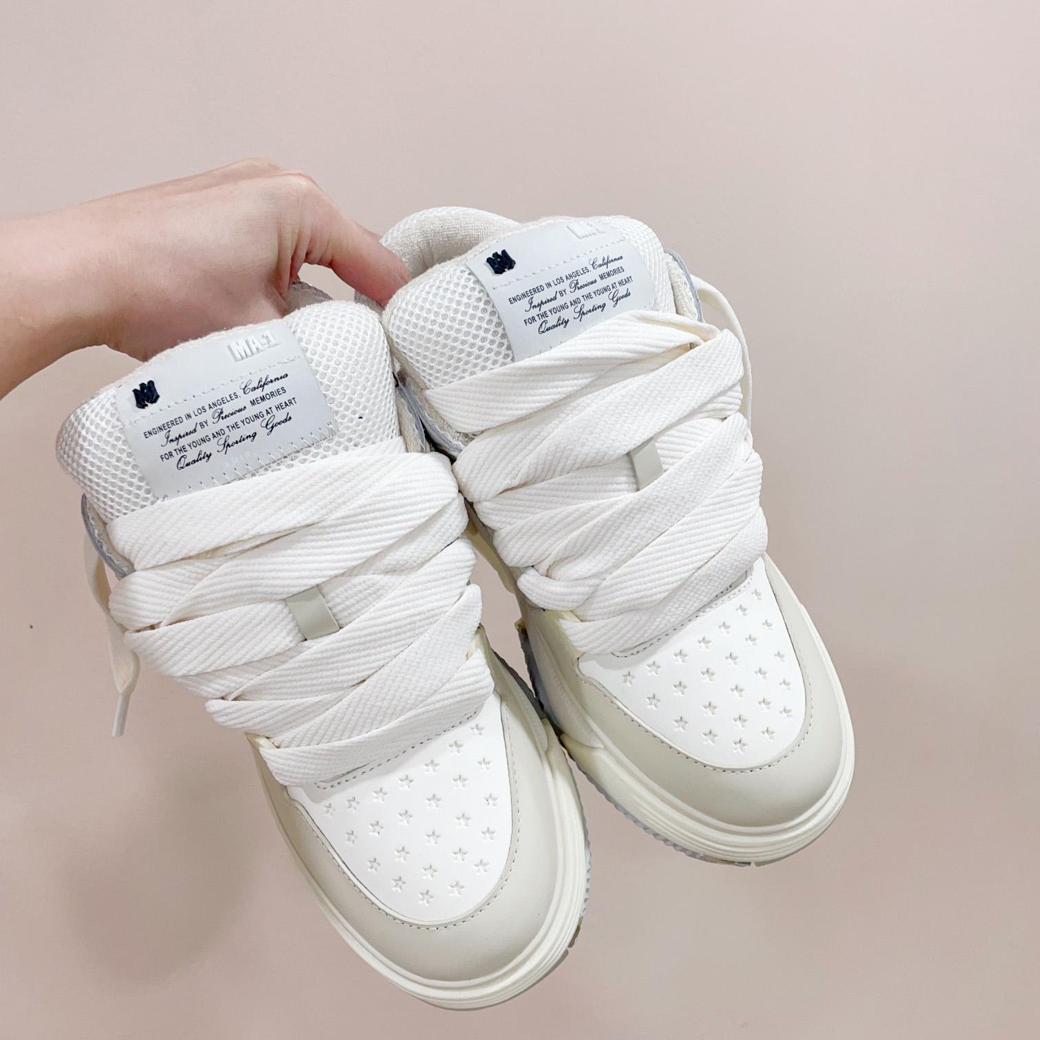 Amiri MA-1 Low Top Lace Up Sneakers - DopestKickz