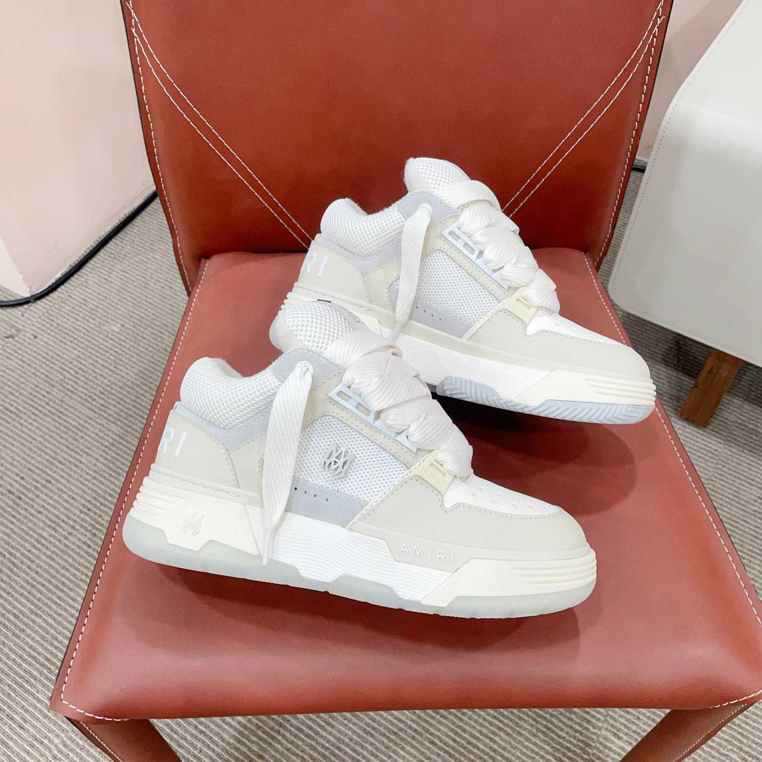 Amiri MA-1 Low Top Lace Up Sneakers - DopestKickz