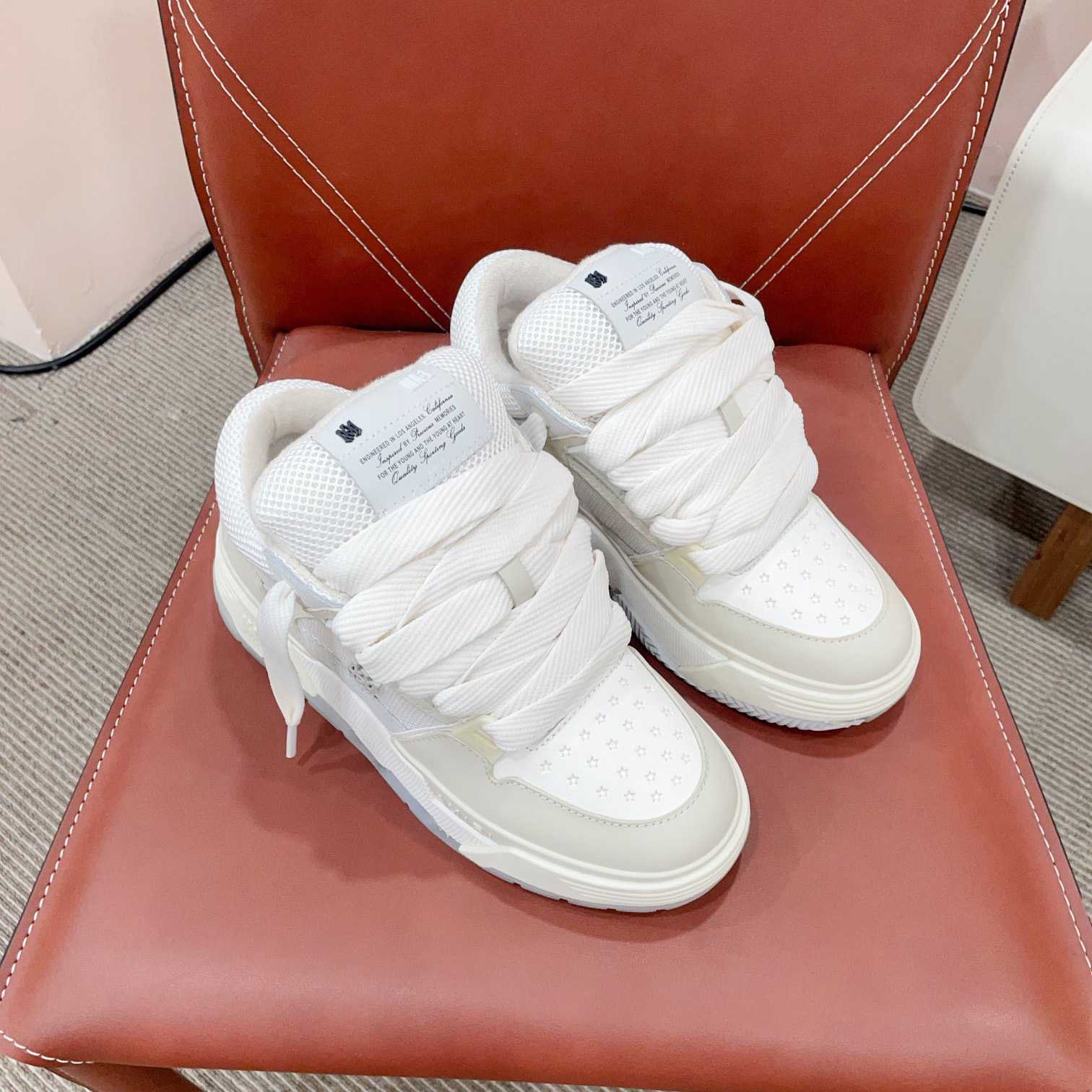 Amiri MA-1 Low Top Lace Up Sneakers - DopestKickz