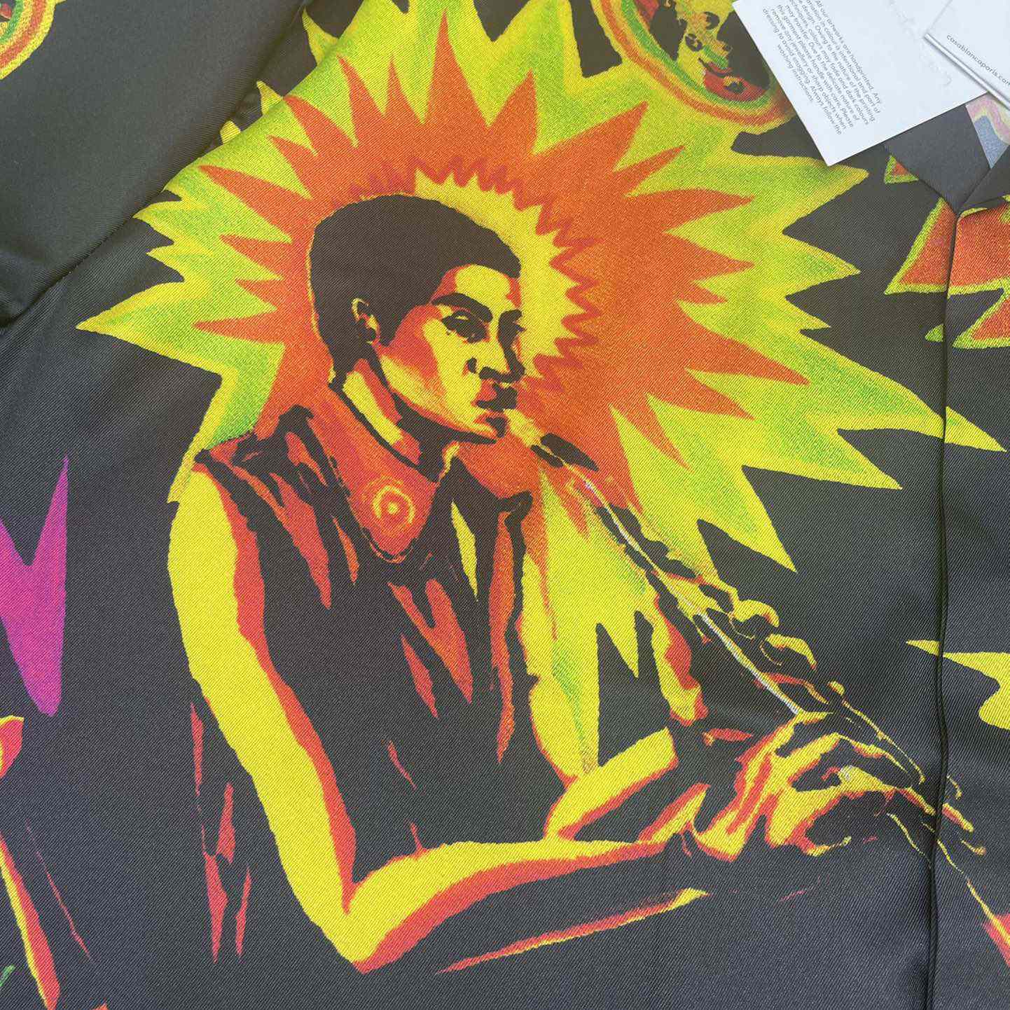 Casablanca Music For the People Silk Shirt   CA3471 - DopestKickz