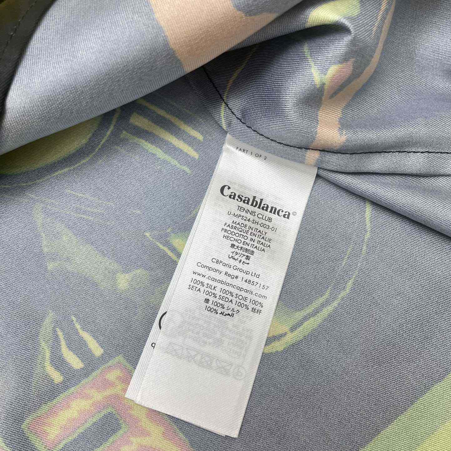 Casablanca Music For the People Silk Shirt   CA3471 - DopestKickz