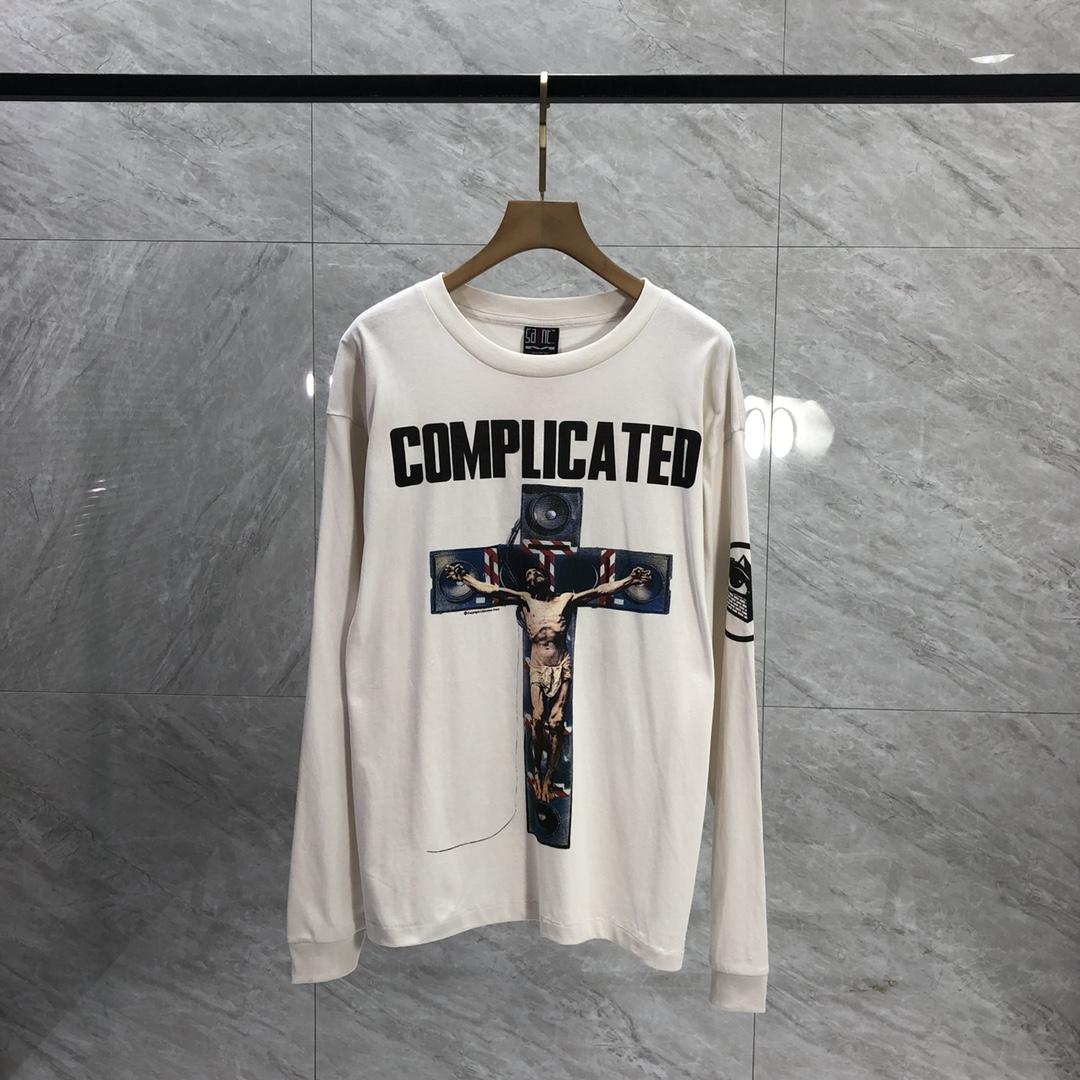 Saint Michael Complicated Long Sleeve Tee - DopestKickz
