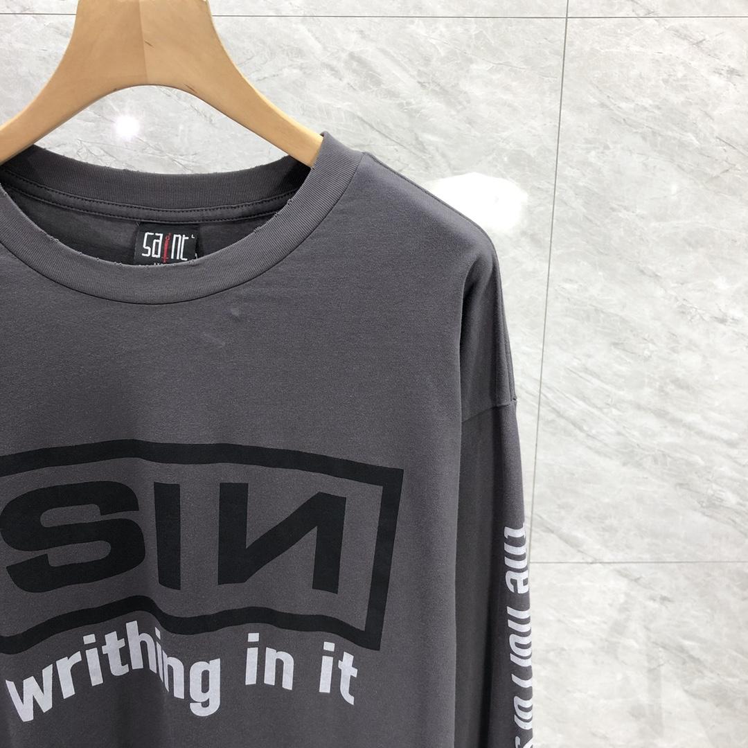 Saint Michael Long Sleeve Tee - DopestKickz