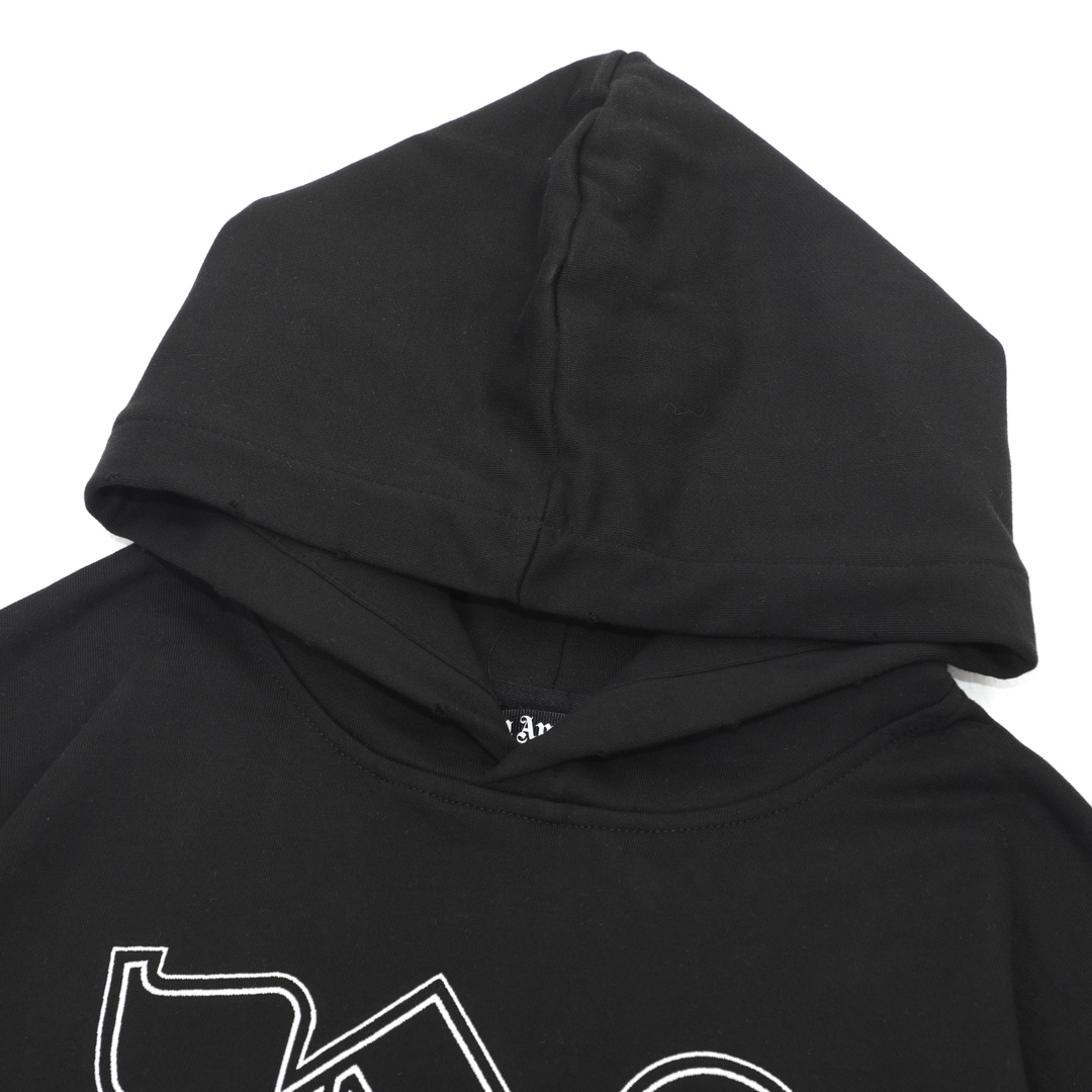 Palm Angels Monogram Statement Hoody - DopestKickz