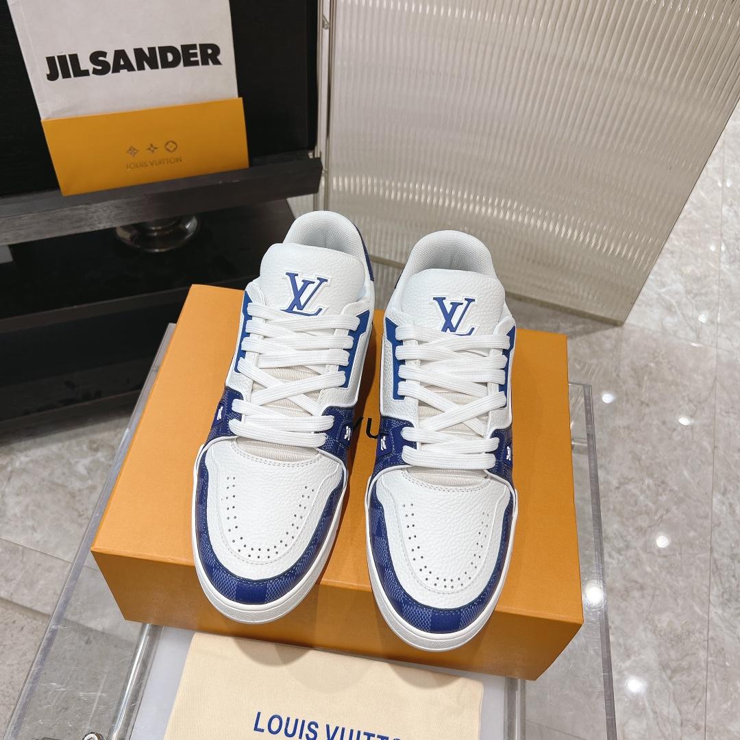 Louis Vuitton LV Trainer Sneaker    - DopestKickz