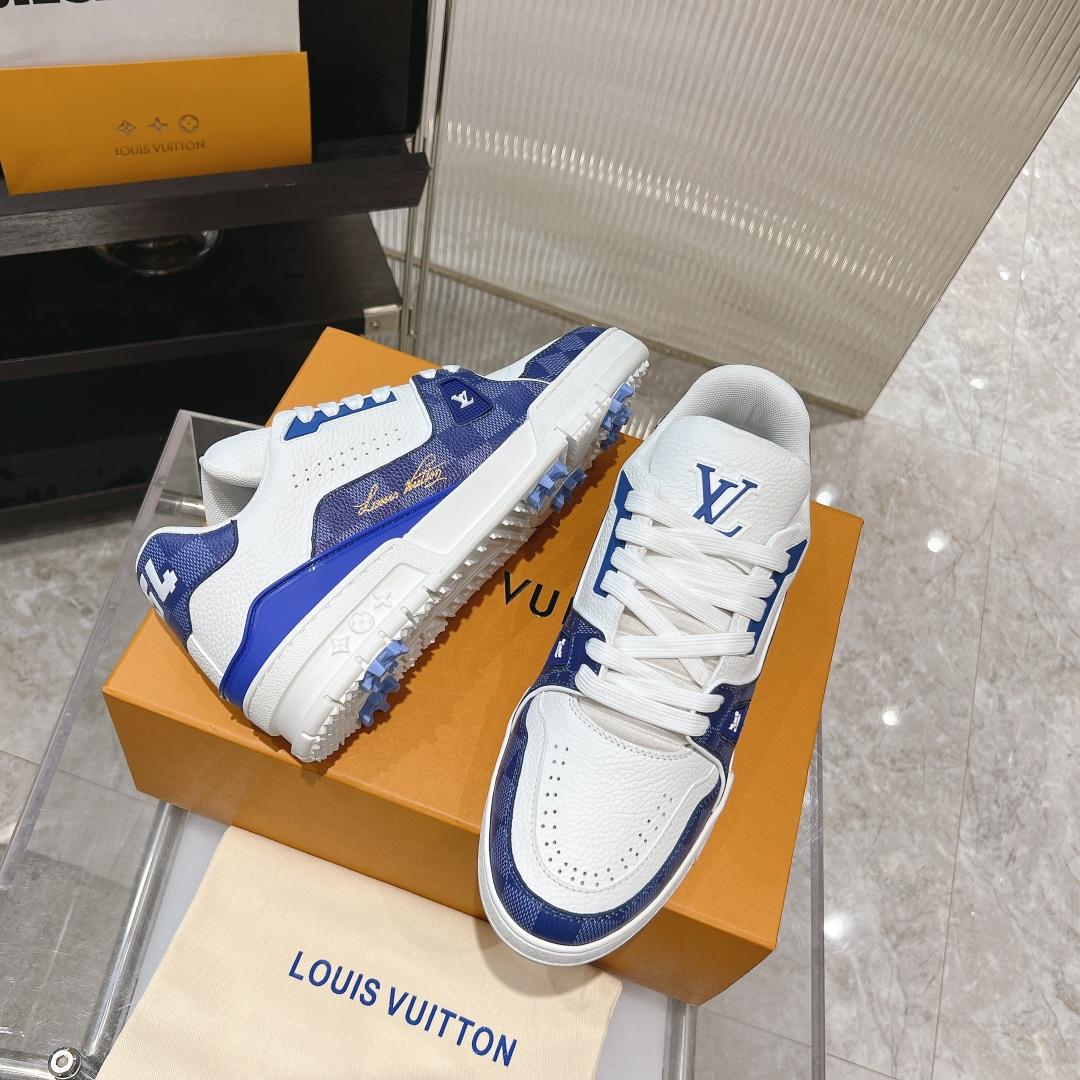 Louis Vuitton LV Trainer Sneaker    - DopestKickz