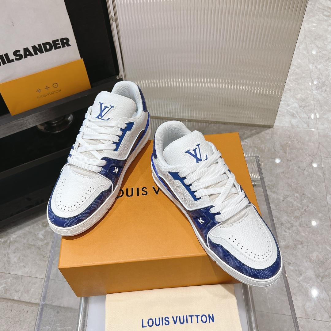 Louis Vuitton LV Trainer Sneaker    - DopestKickz
