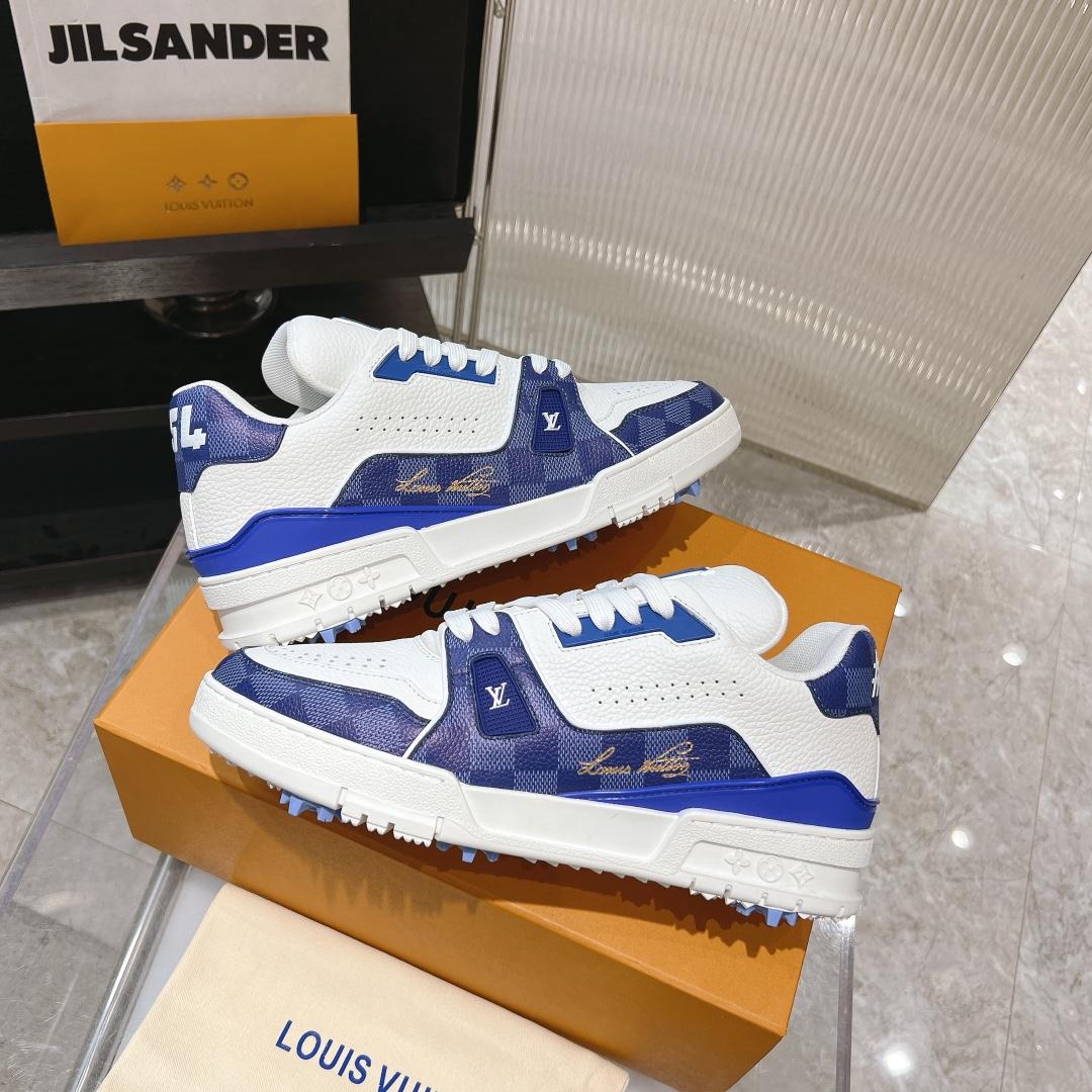 Louis Vuitton LV Trainer Sneaker    - DopestKickz