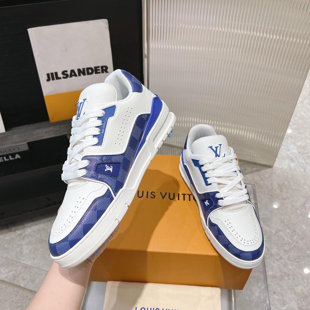 Louis Vuitton LV Trainer Sneaker    - DopestKickz