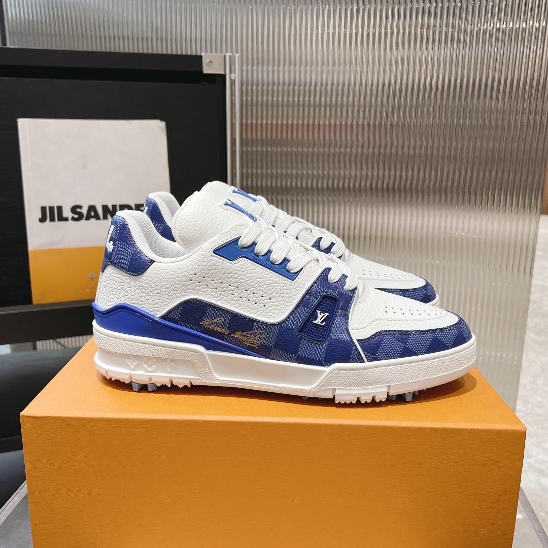 Louis Vuitton LV Trainer Sneaker    - DopestKickz