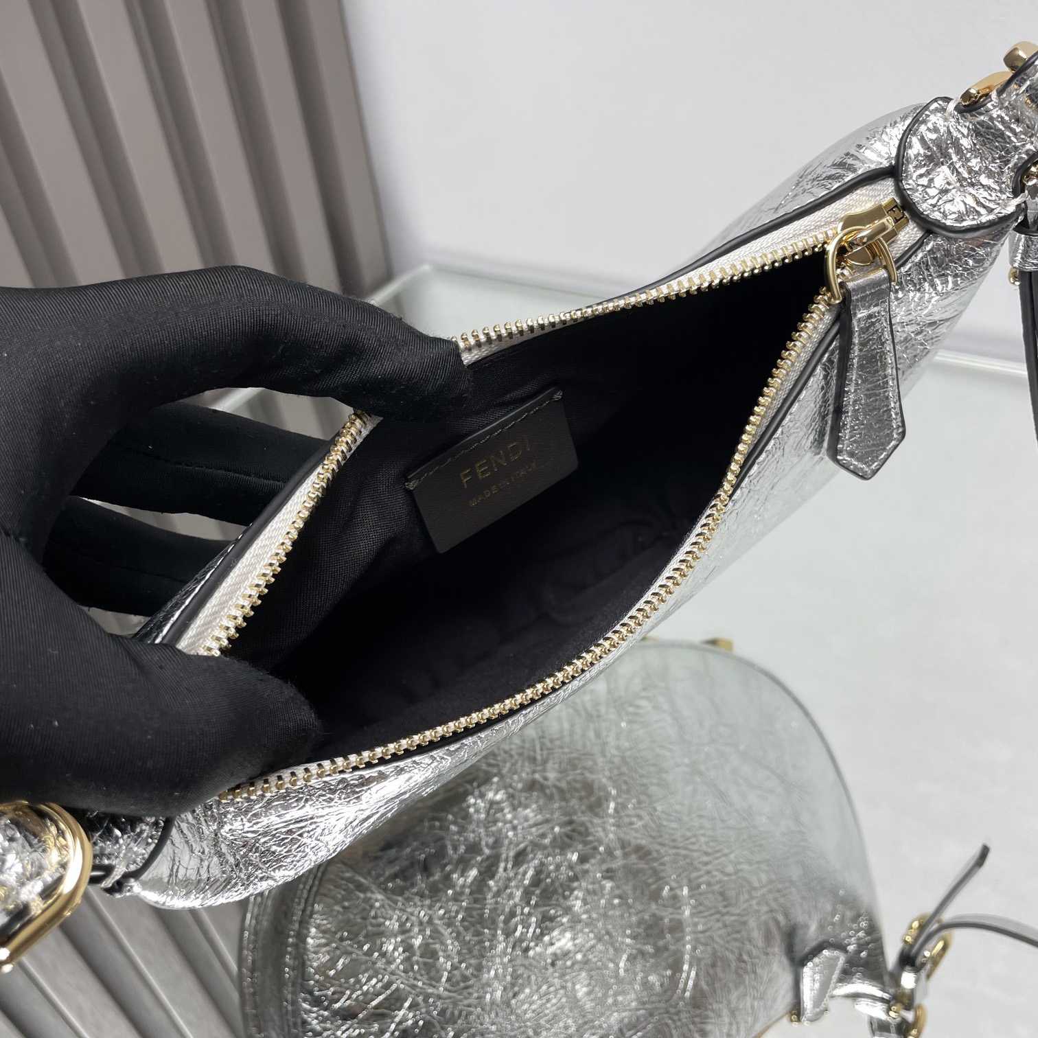 Fendi Fendigraphy Hobo Bag (20x7.5x13cm) - DopestKickz