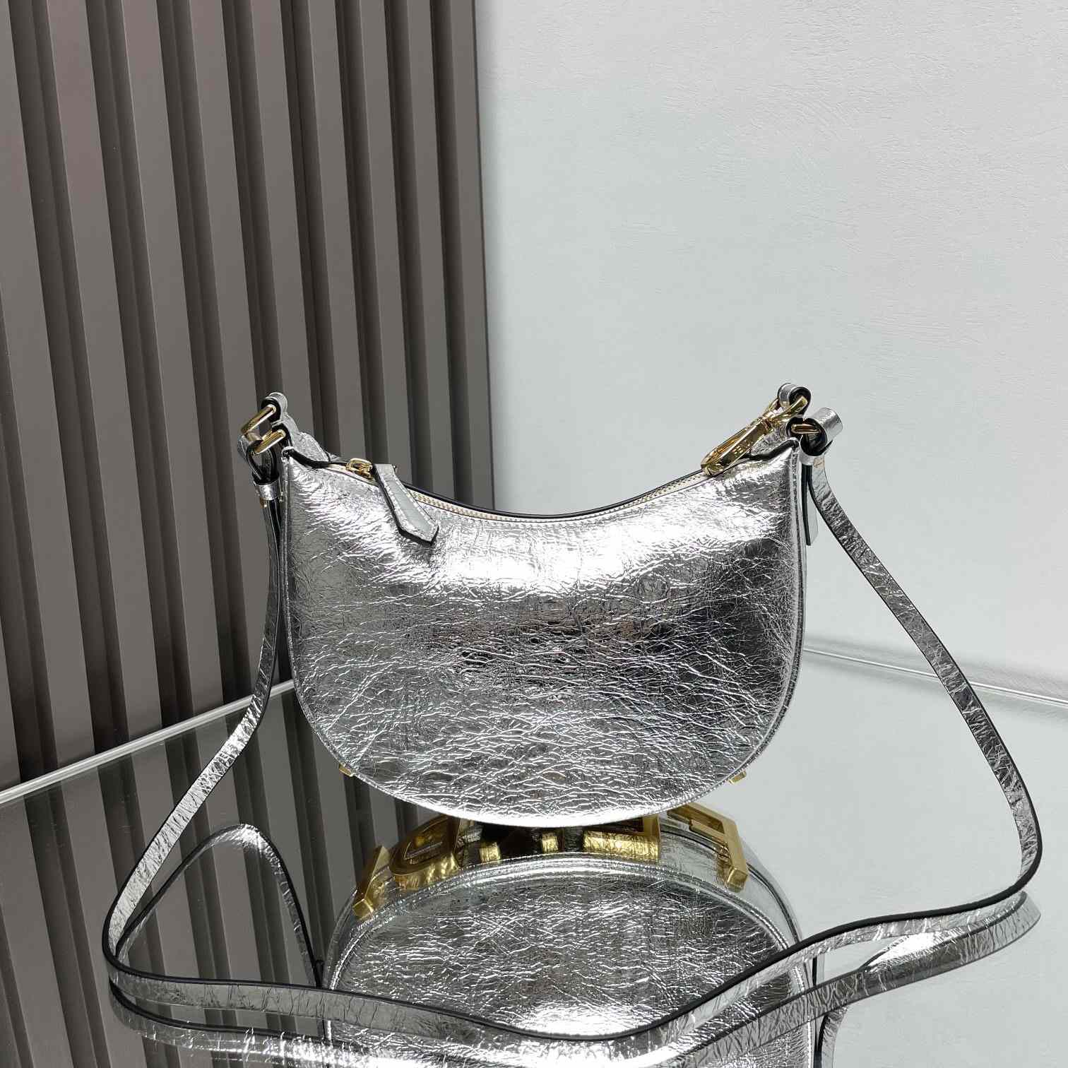 Fendi Fendigraphy Hobo Bag (20x7.5x13cm) - DopestKickz