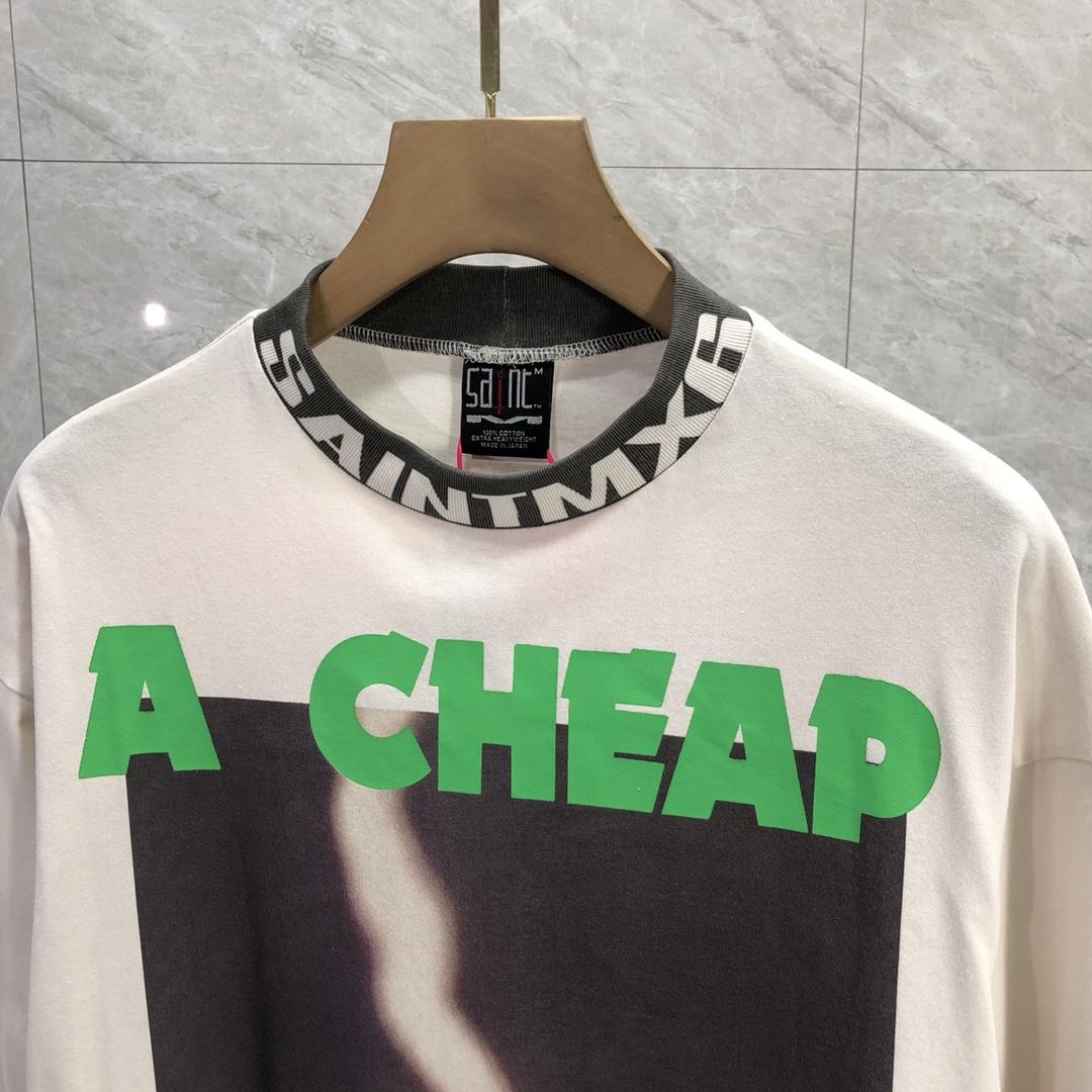 Saint Michael 'A Cheap Holiday' Printed Longsleeve - DopestKickz