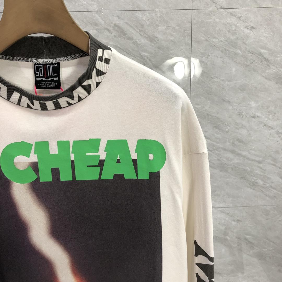 Saint Michael 'A Cheap Holiday' Printed Longsleeve - DopestKickz