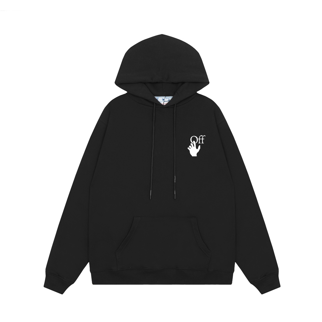 Off-White Gradient Arrows Hoodie - DopestKickz