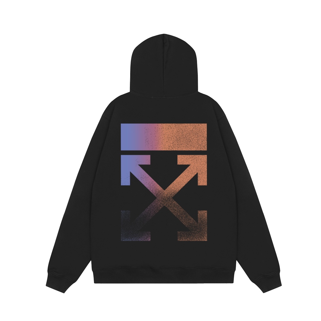 Off-White Gradient Arrows Hoodie - DopestKickz