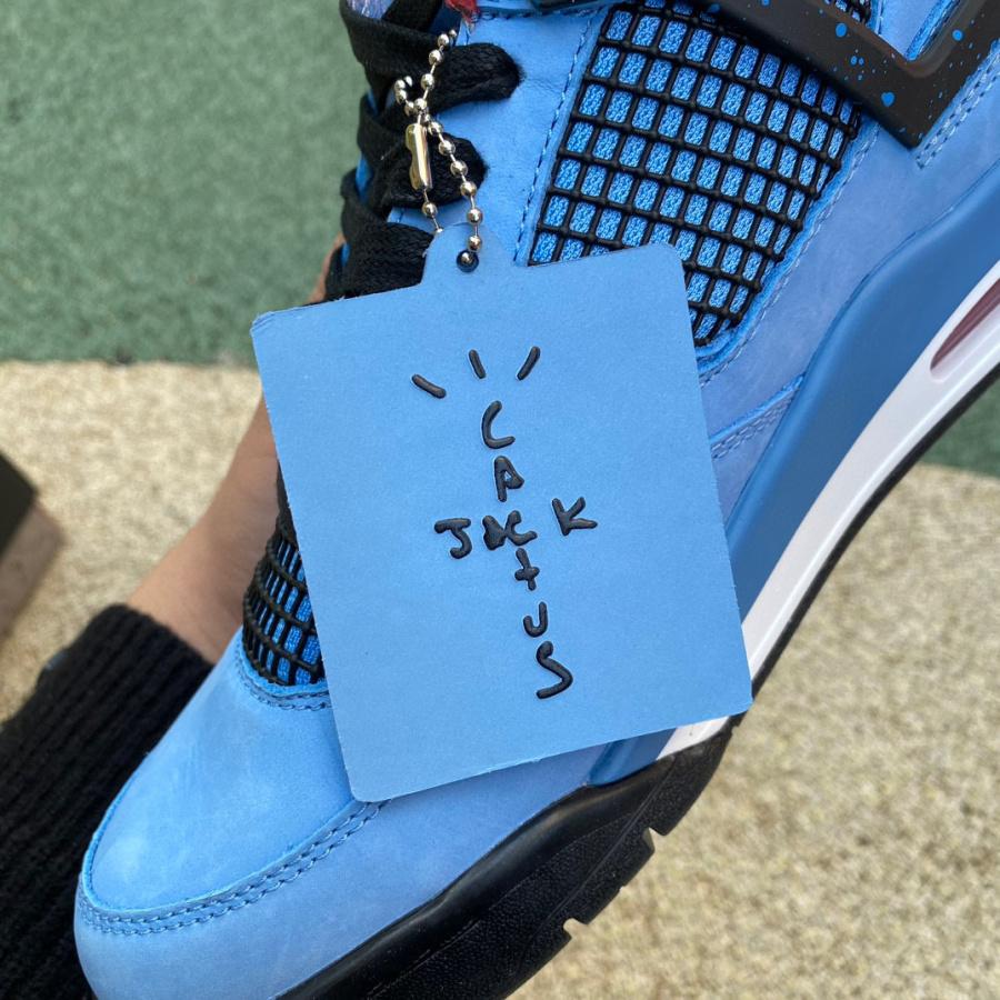 Air Jordan 4 x Travis Scott Cactus Sneaker  308497-406 - DopestKickz