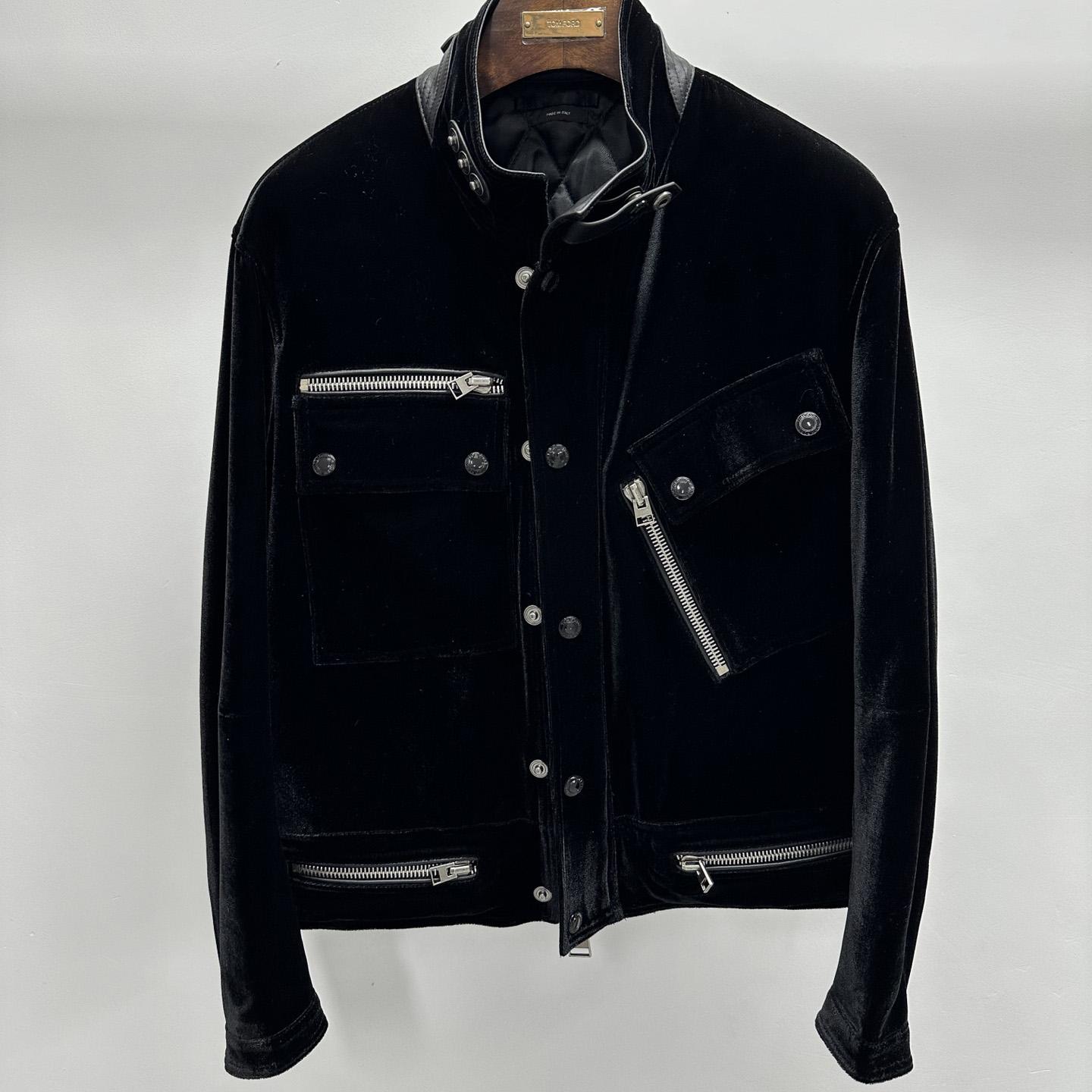 Tom Ford Black Zip Jacket - DopestKickz