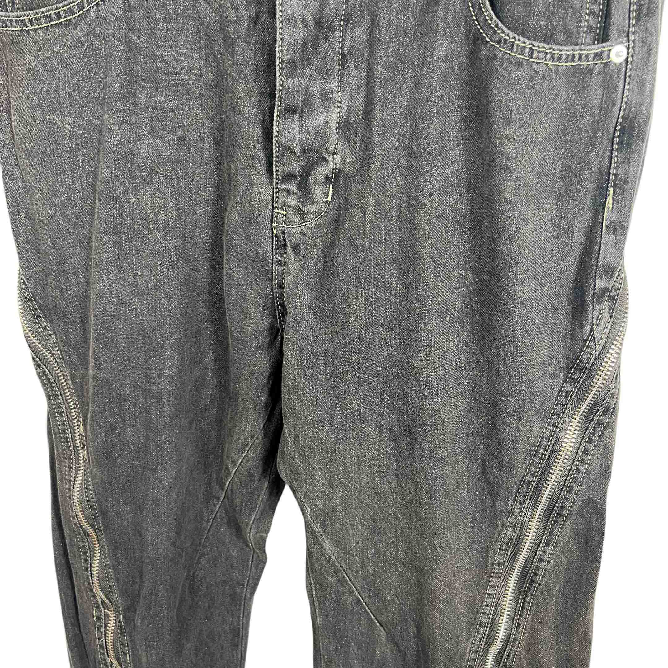 Rick Owens Zip-Detail Bolan Banana Slim Jeans - DopestKickz