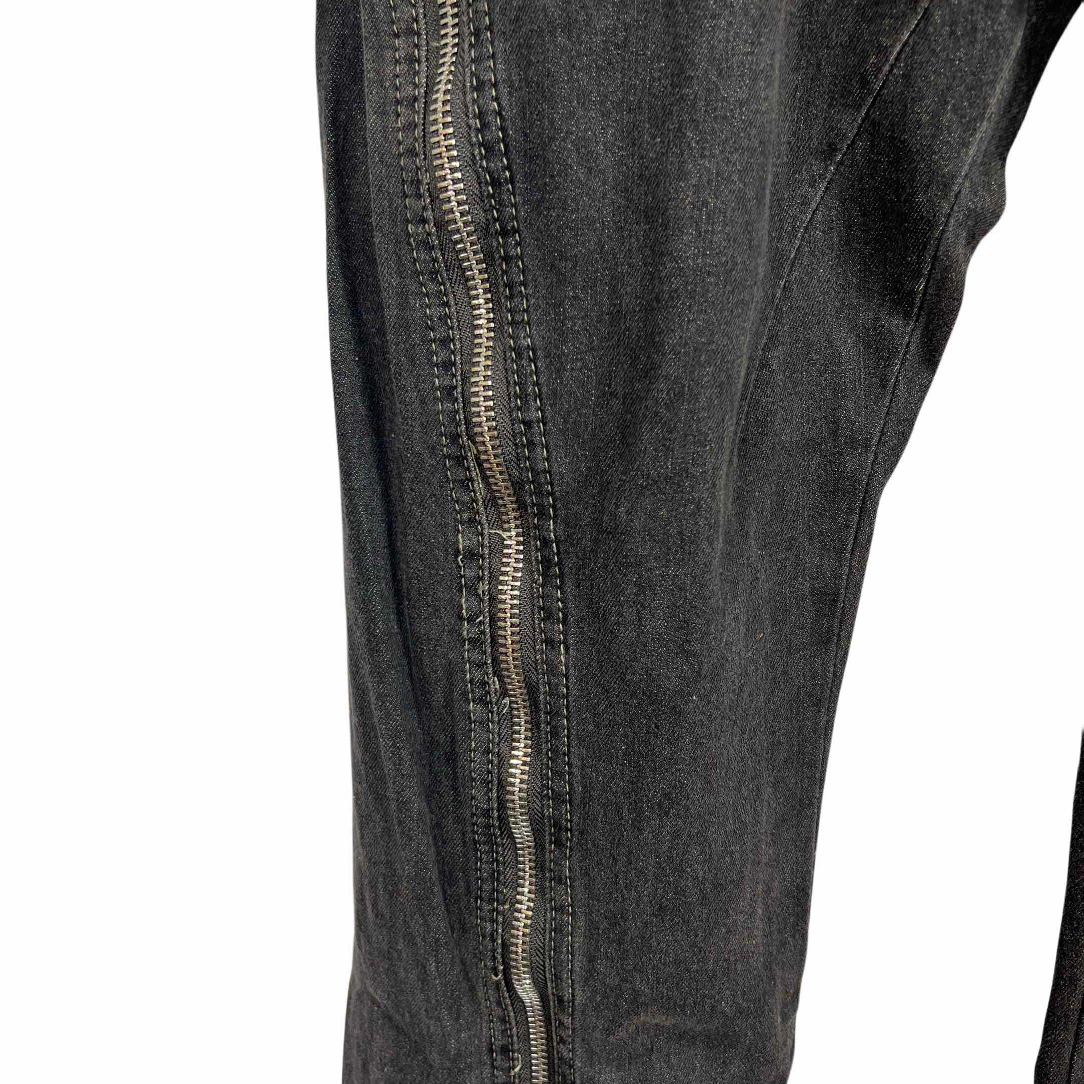 Rick Owens Zip-Detail Bolan Banana Slim Jeans - DopestKickz
