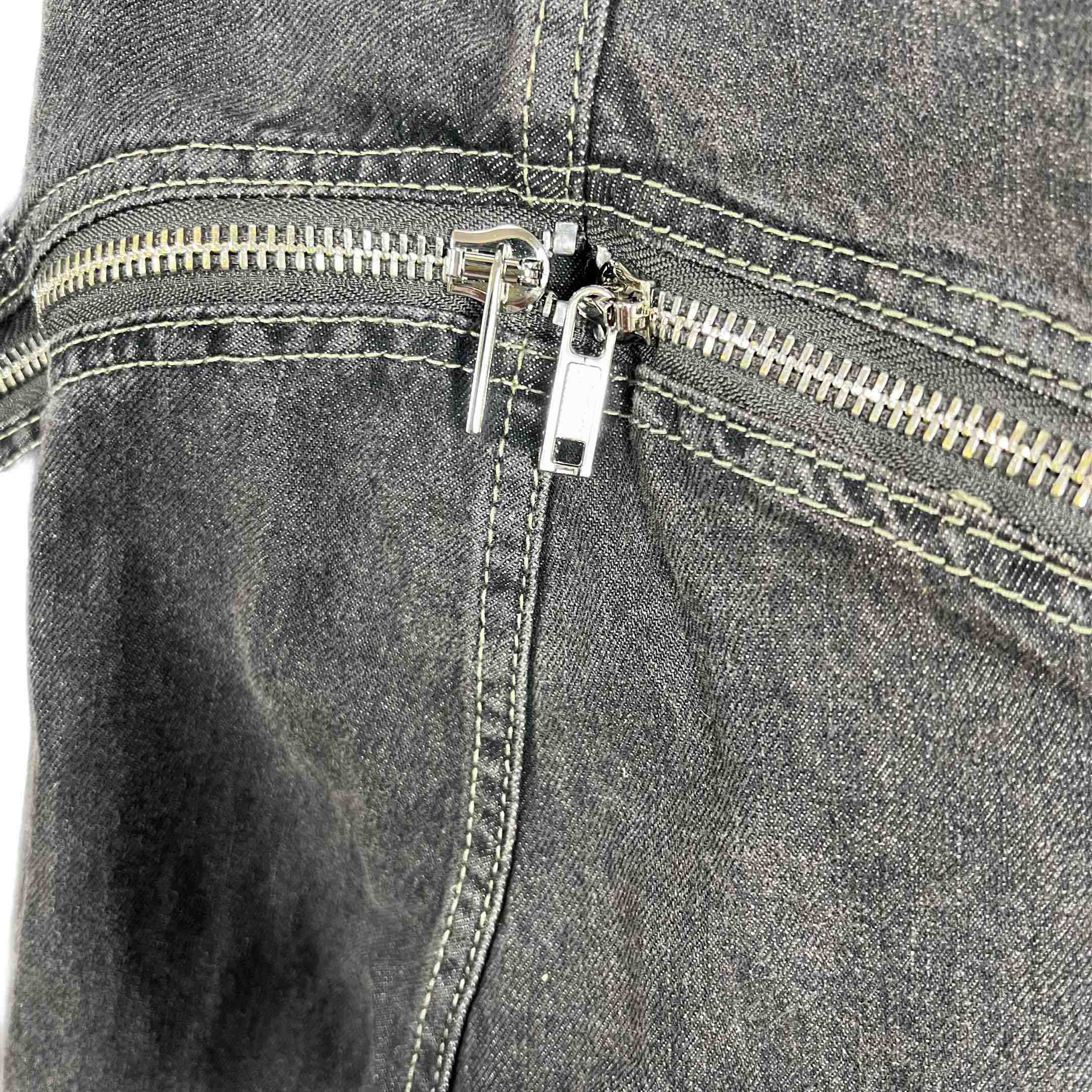 Rick Owens Zip-Detail Bolan Banana Slim Jeans - DopestKickz