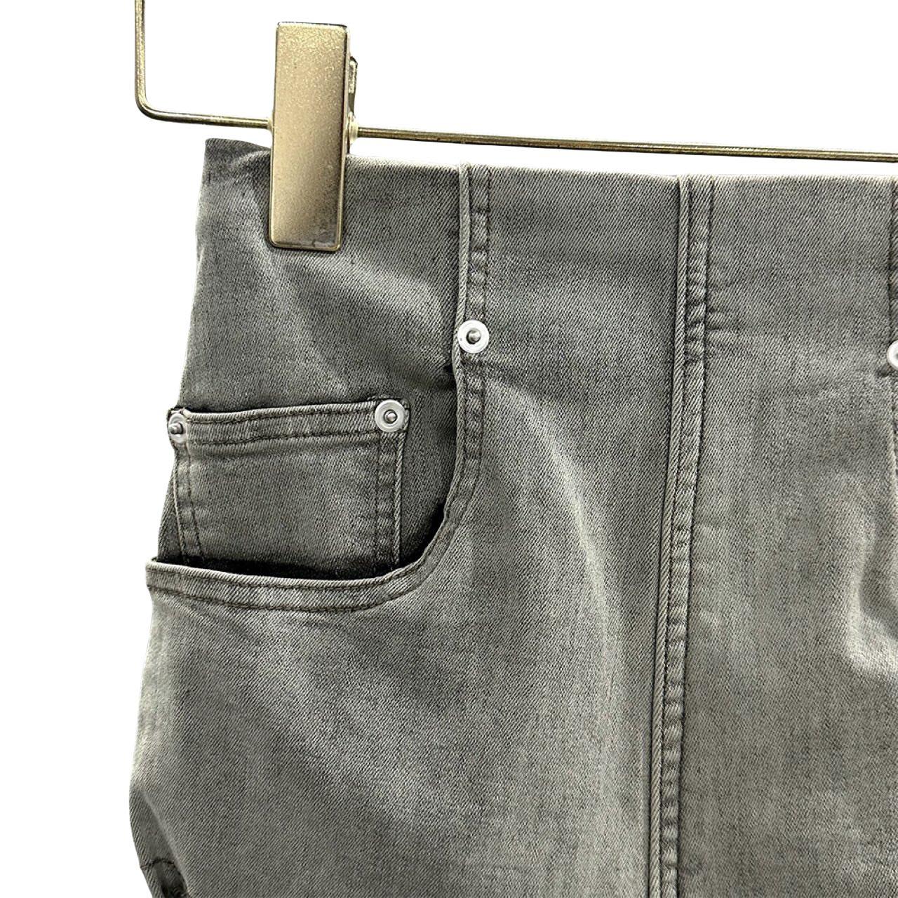 Rick Owens Distressed High-waist Mini Shorts  - DopestKickz