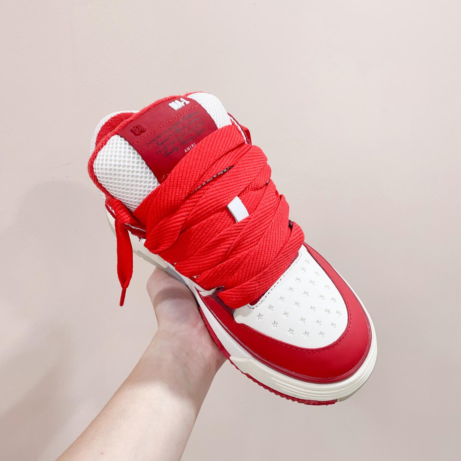 Amiri MA-1 Low Top Lace Up Sneakers - DopestKickz