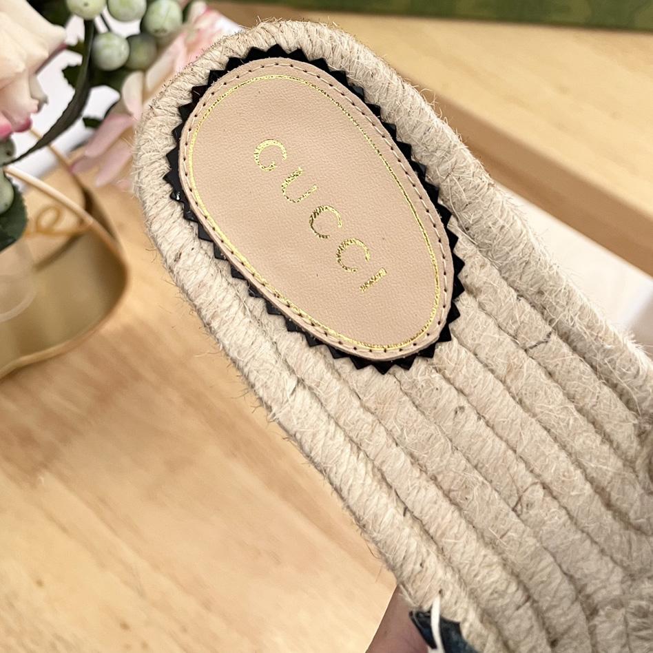 Gucci Women's Slide Espadrille  - DopestKickz