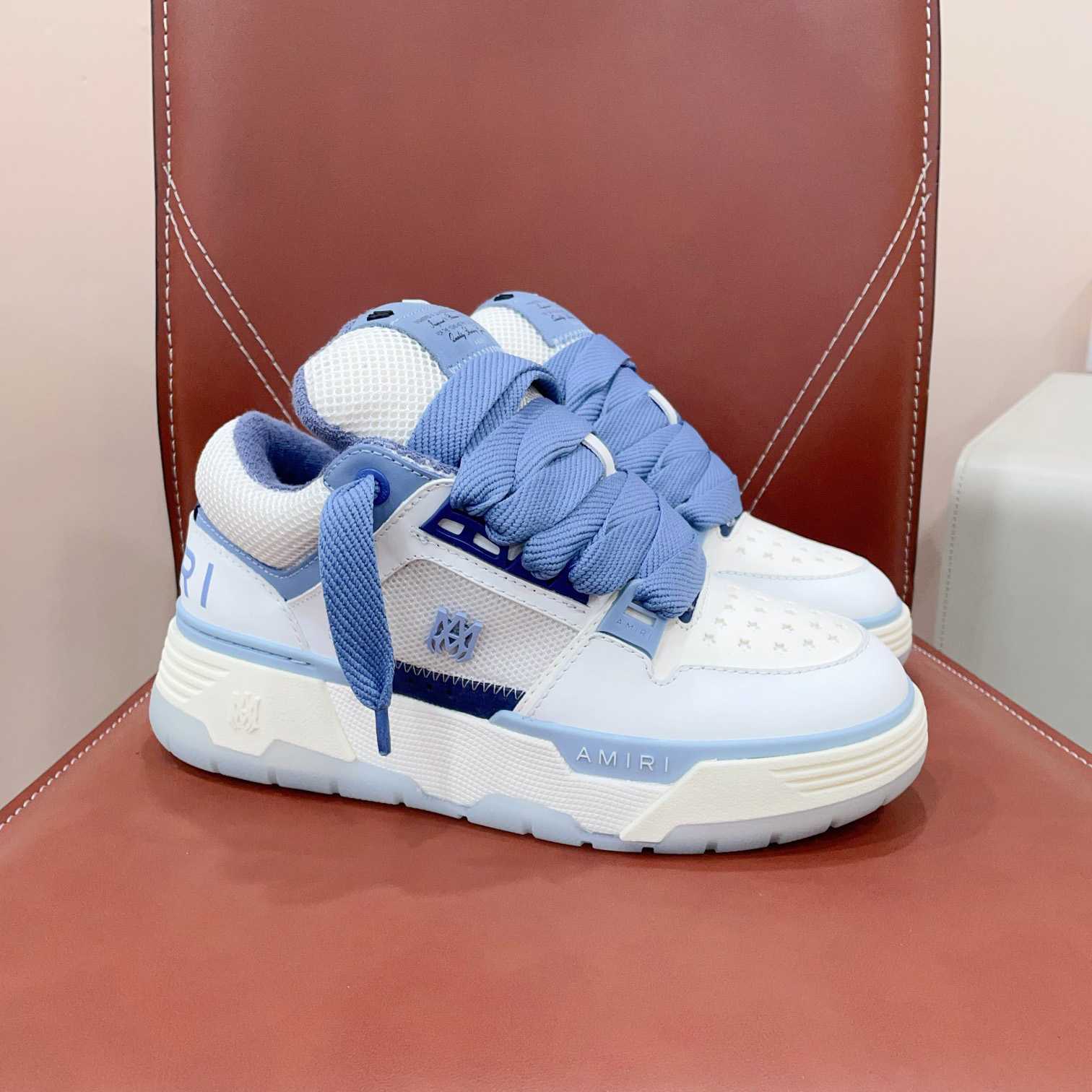 Amiri MA-1 Low Top Lace Up Sneakers - DopestKickz